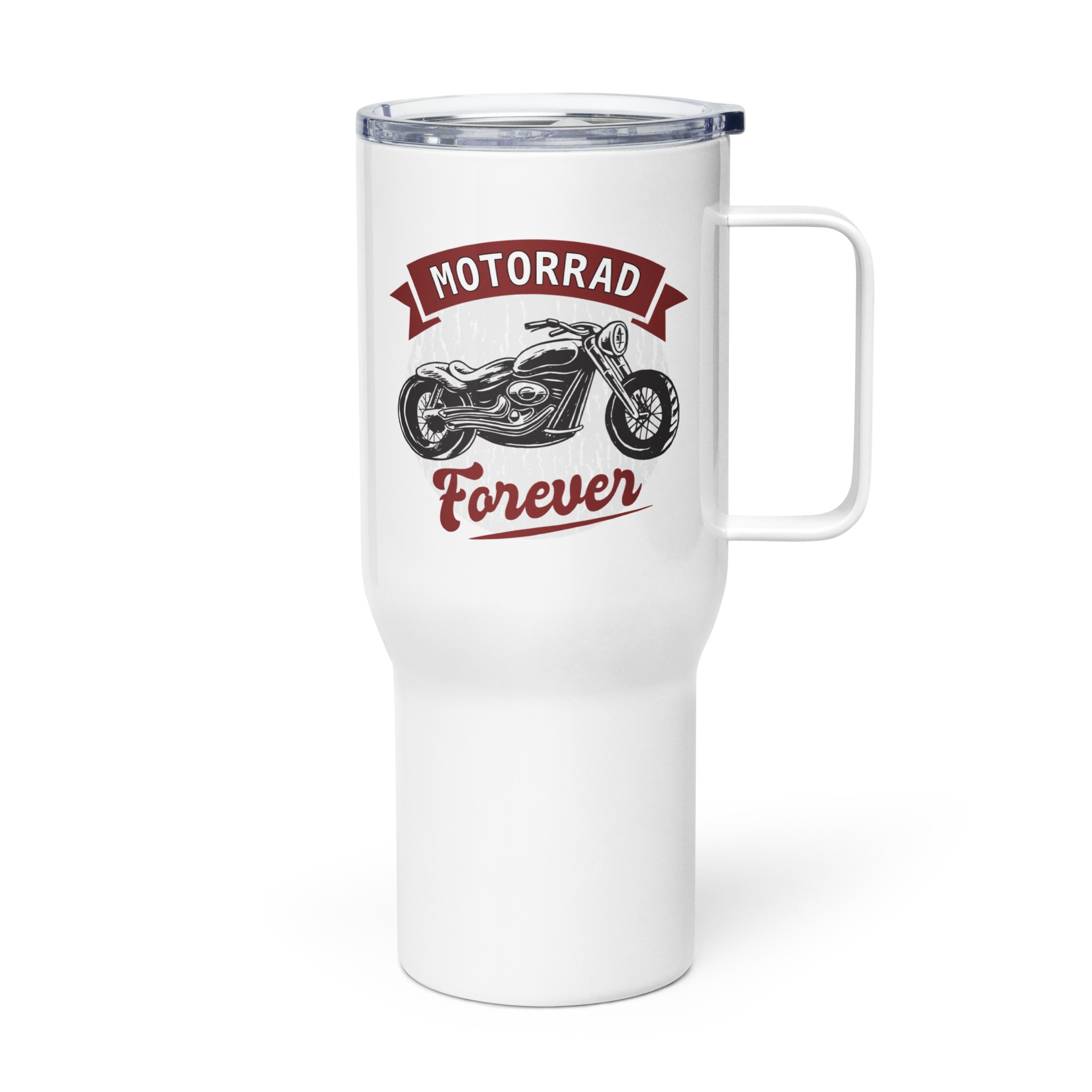 Motorrad Forever - Reisebecher mit Griff