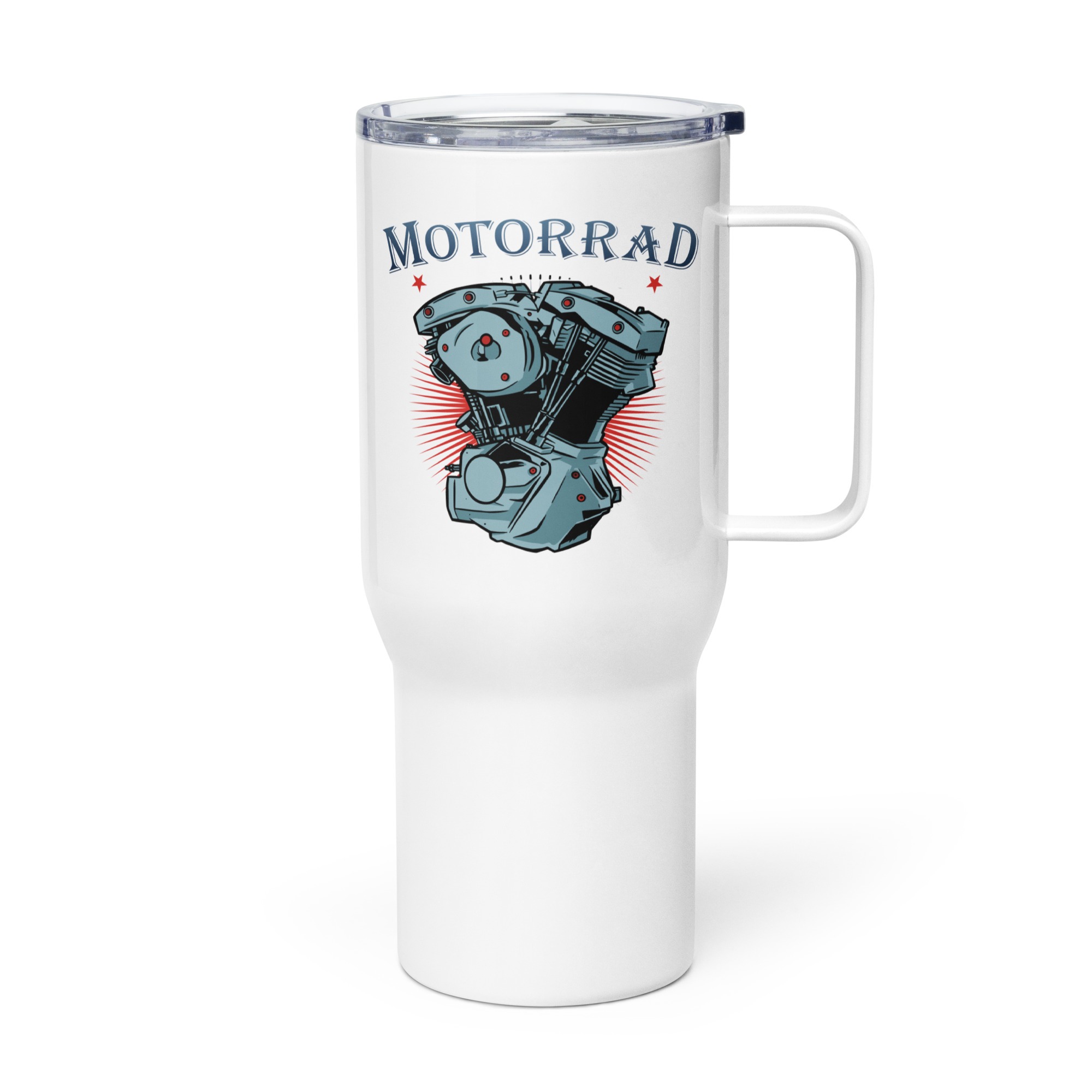 Motorrad - Biker - Reisebecher mit Griff