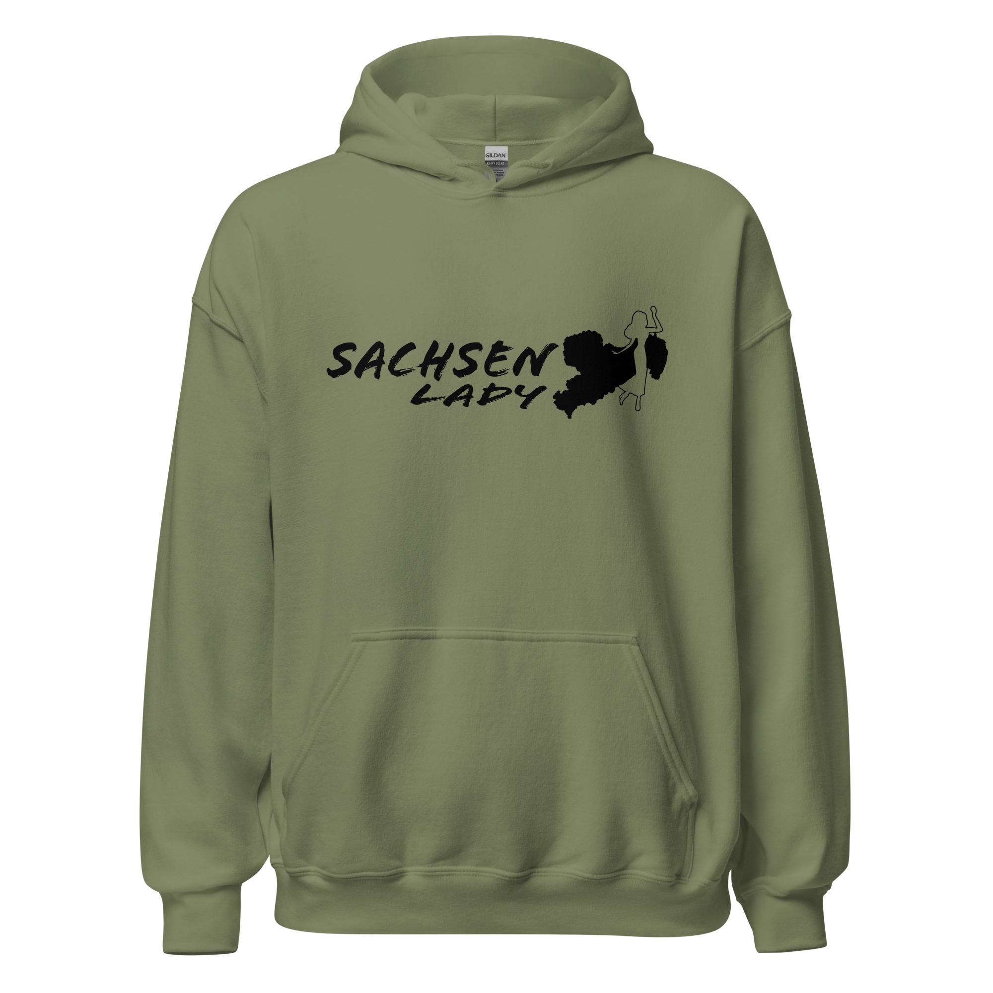 Sachen Lady - Unisex-Kapuzenpullover – Bild 3