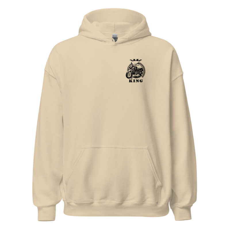 Biker King Motorrad König - Unisex-Kapuzenpullover