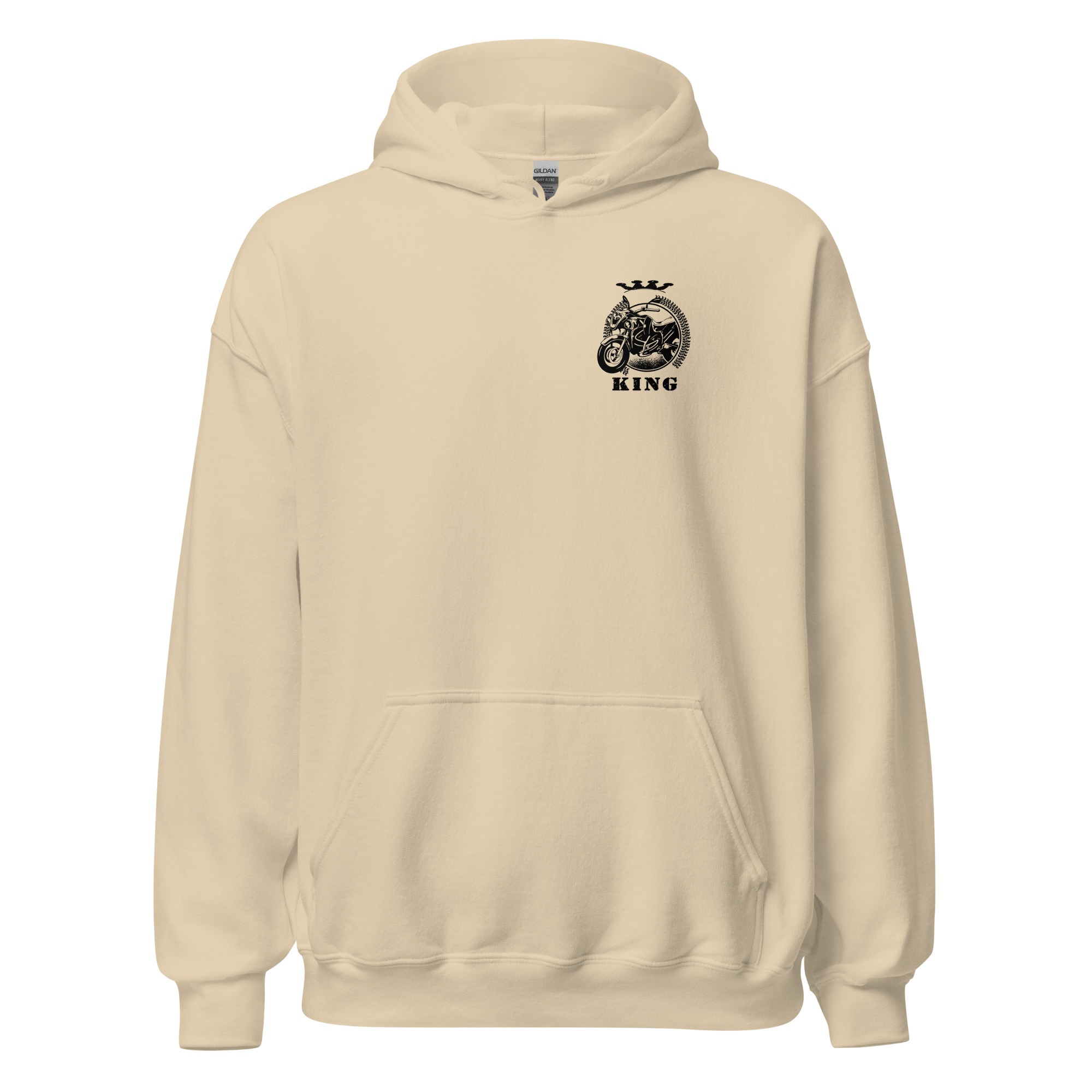 Biker King Motorrad König - Unisex-Kapuzenpullover