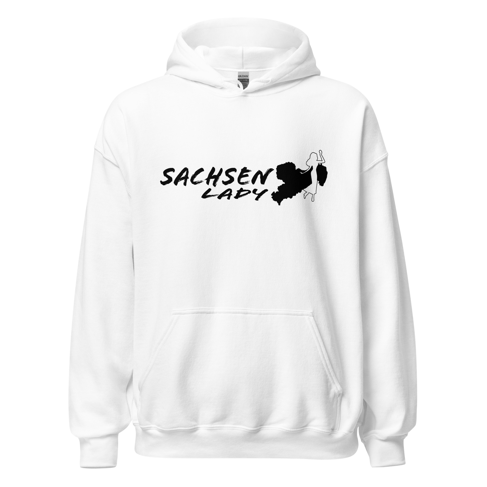 Sachen Lady - Unisex-Kapuzenpullover – Bild 5
