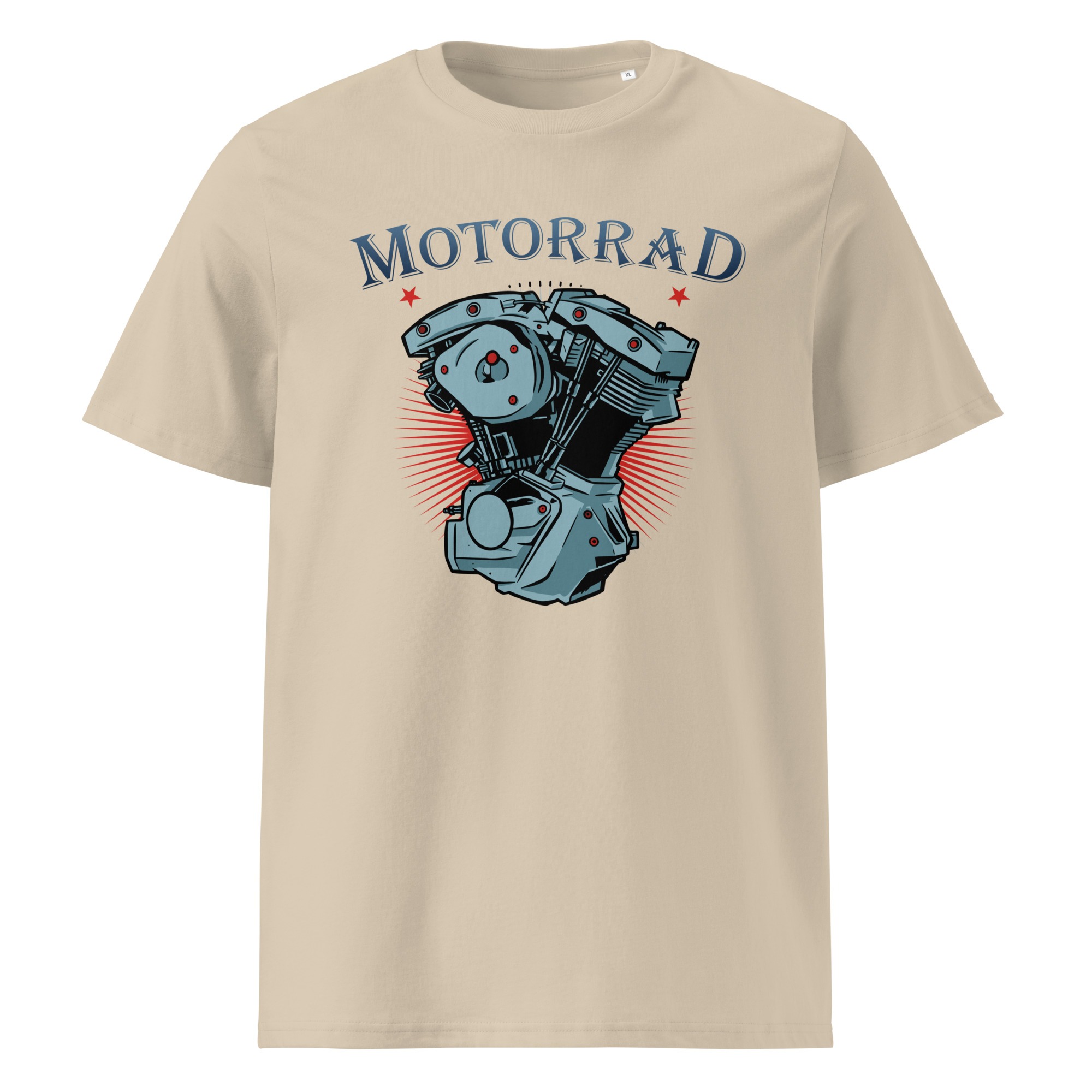Motorrad - Biker - Unisex-Bio-Baumwoll-T-Shirt