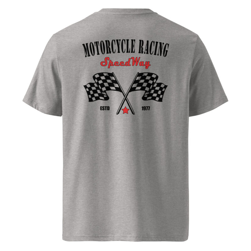 Motorcycle Racing - Motorradrennen - Unisex-Bio-Baumwoll-T-Shirt