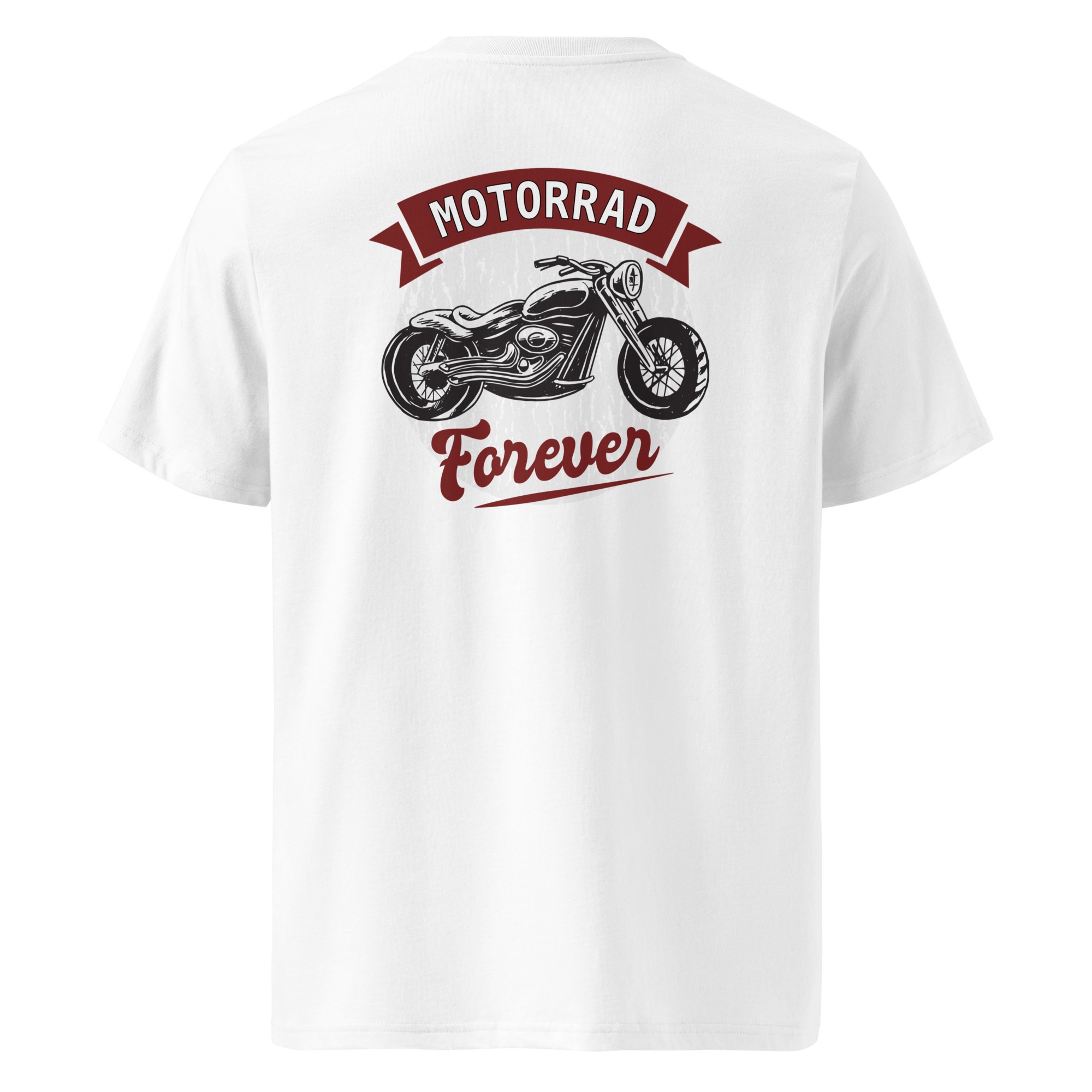 Motorrad Forever - Unisex-Bio-Baumwoll-T-Shirt – Bild 6