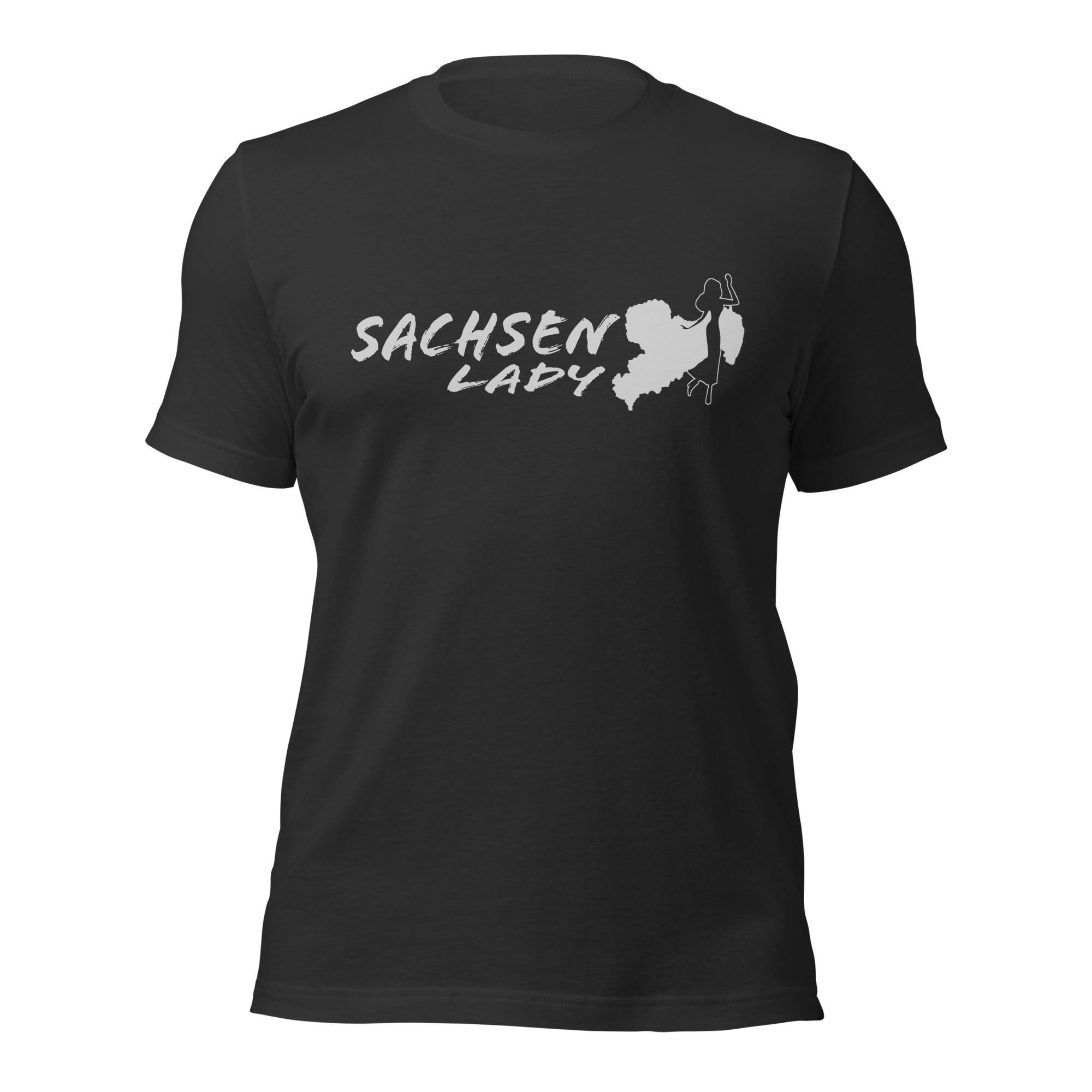 Sachsen Lady - Damen-Unisex-T-Shirt