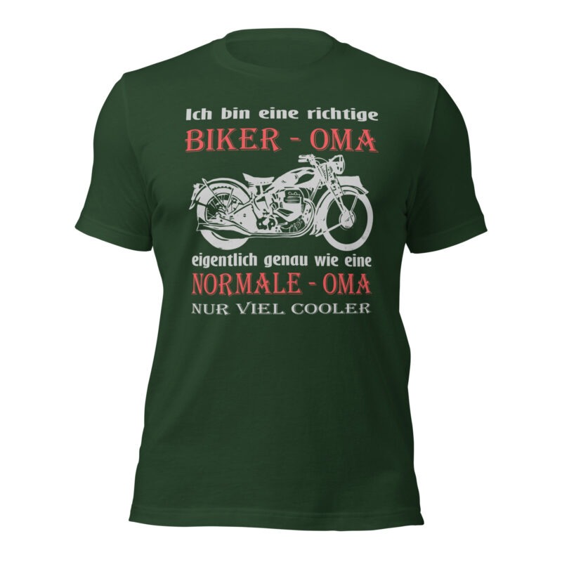 Ich bin eine richtige Biker – Oma, eigentlich genau wie eine Normale – Oma, nur viel cooler – Damen-T-Shirt