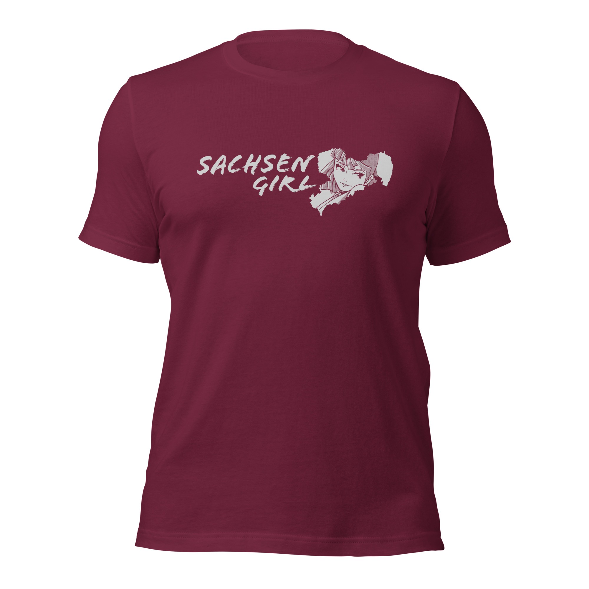 Sachsen Girl - Damen-Unisex-T-Shirt – Bild 4