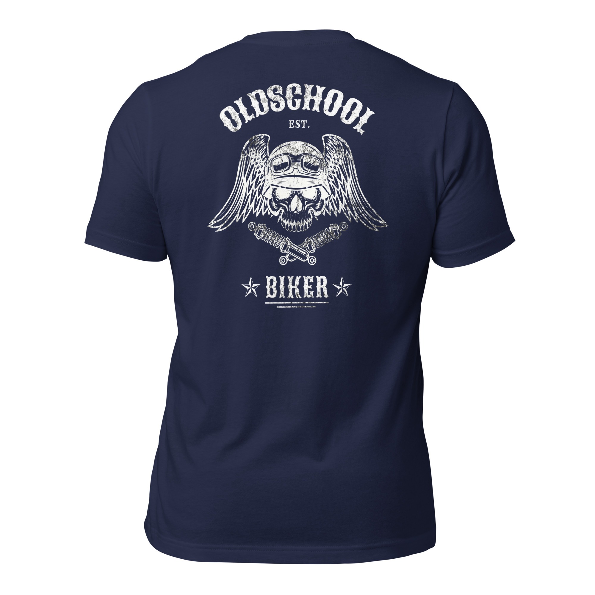 Oldschool Biker – Motorradfahrer der Alten Schule – Damen-T-Shirt
