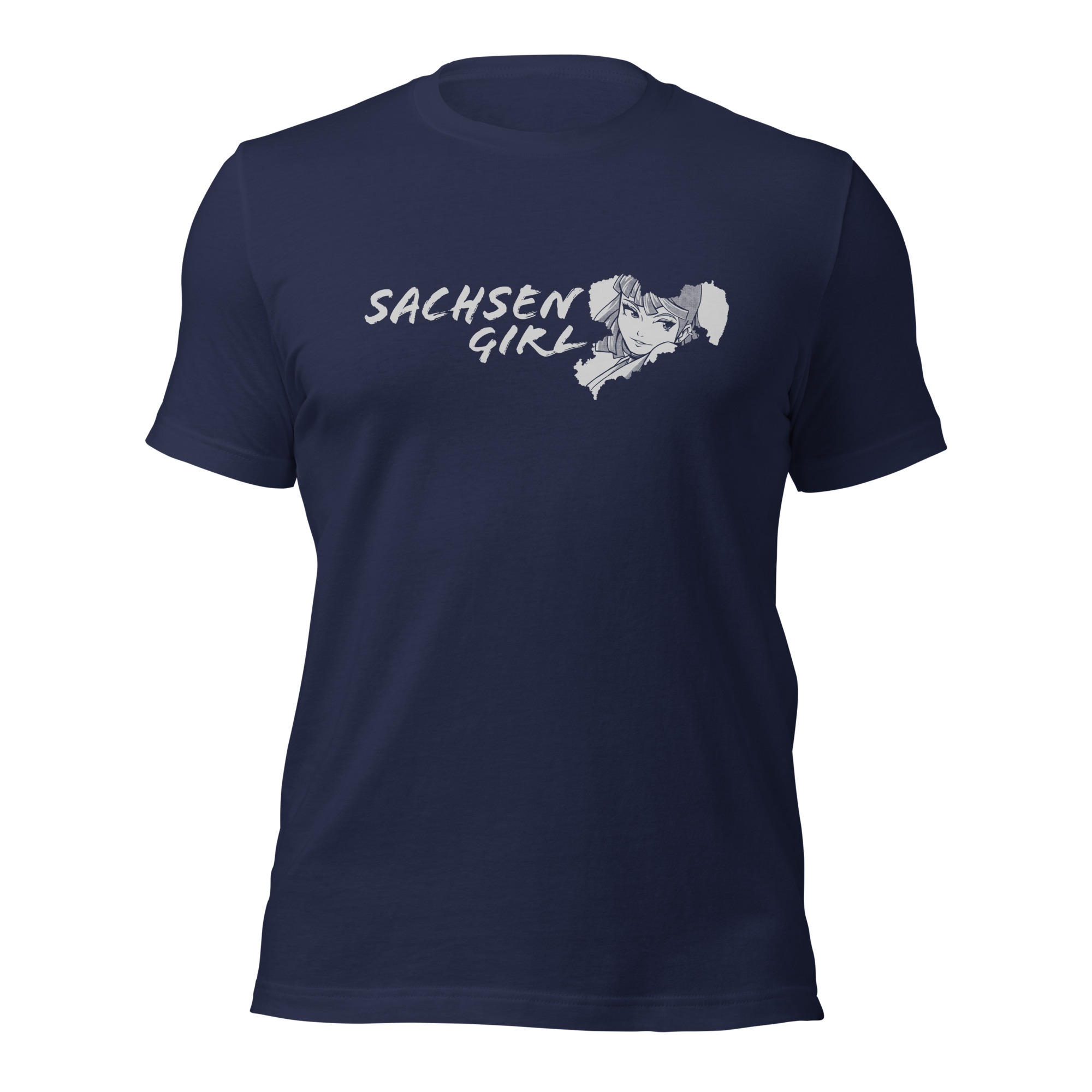 Sachsen Girl - Damen-Unisex-T-Shirt – Bild 3