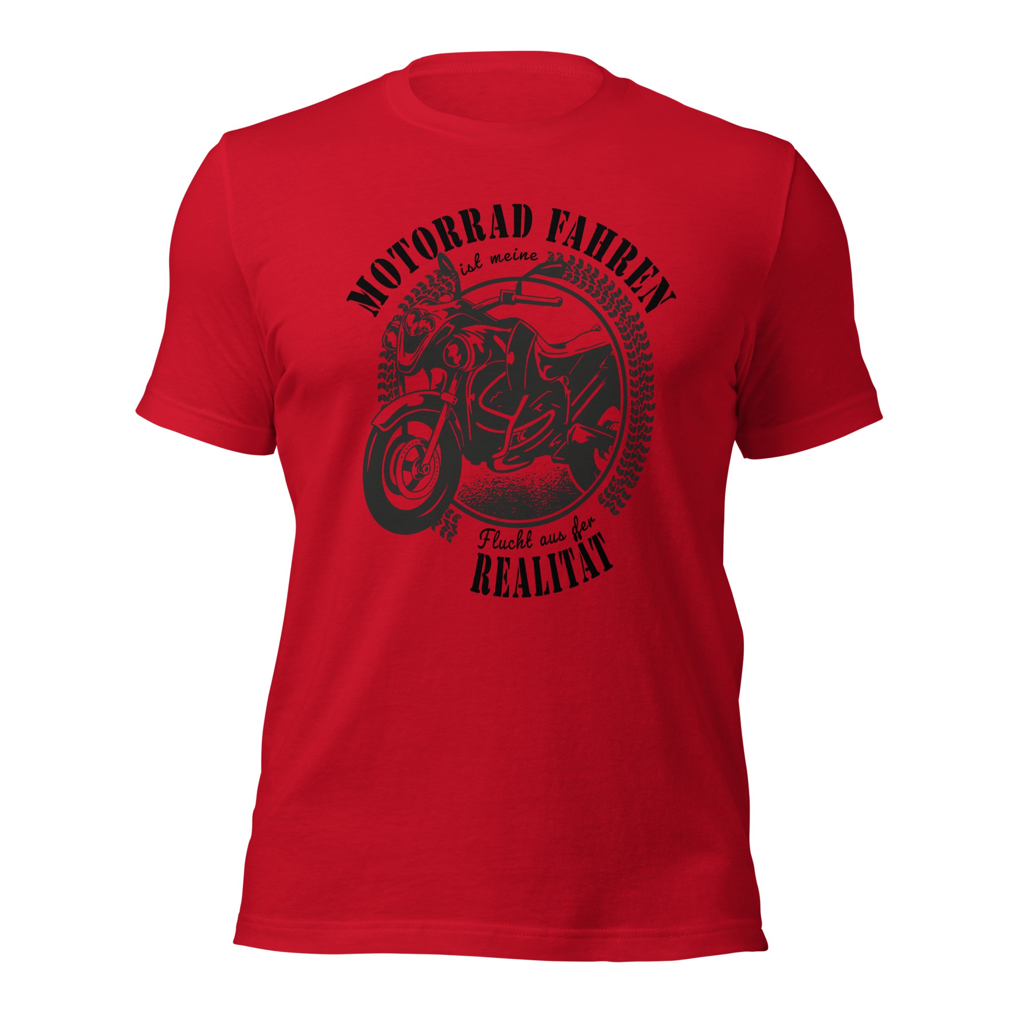 Motorrad fahren ist meine Flucht aus der Realität - Damen-T-Shirt – Bild 3
