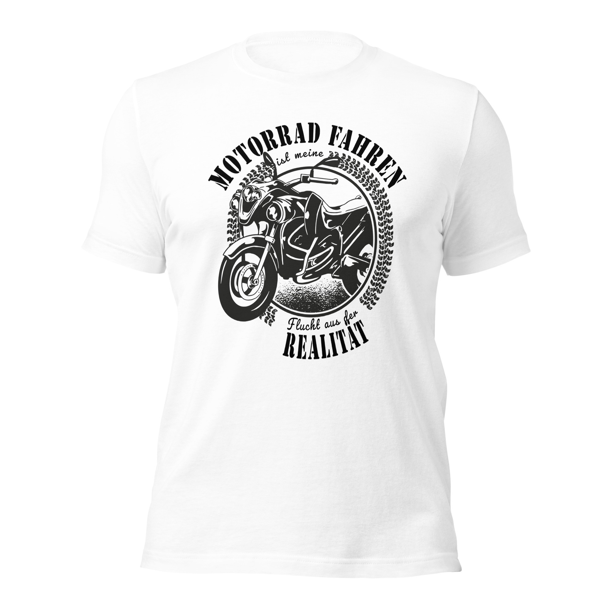 Motorrad fahren ist meine Flucht aus der Realität - Damen-T-Shirt – Bild 7
