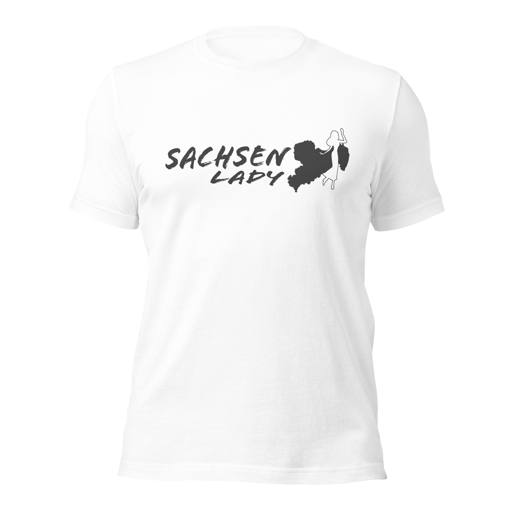 Sachsen Lady - Damen-Unisex-T-Shirt