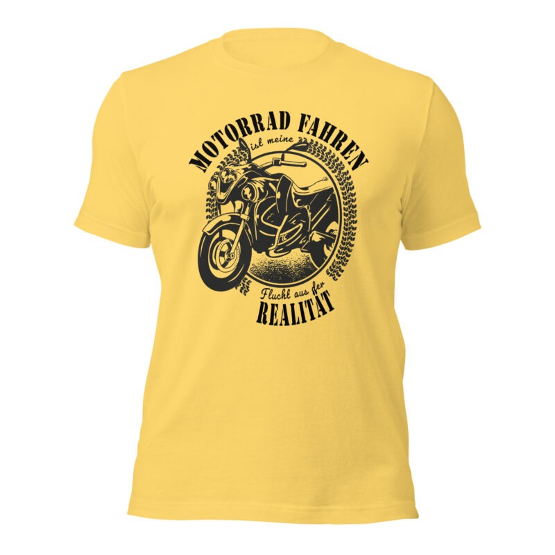 Motorrad fahren ist meine Flucht aus der Realität - Damen-T-Shirt