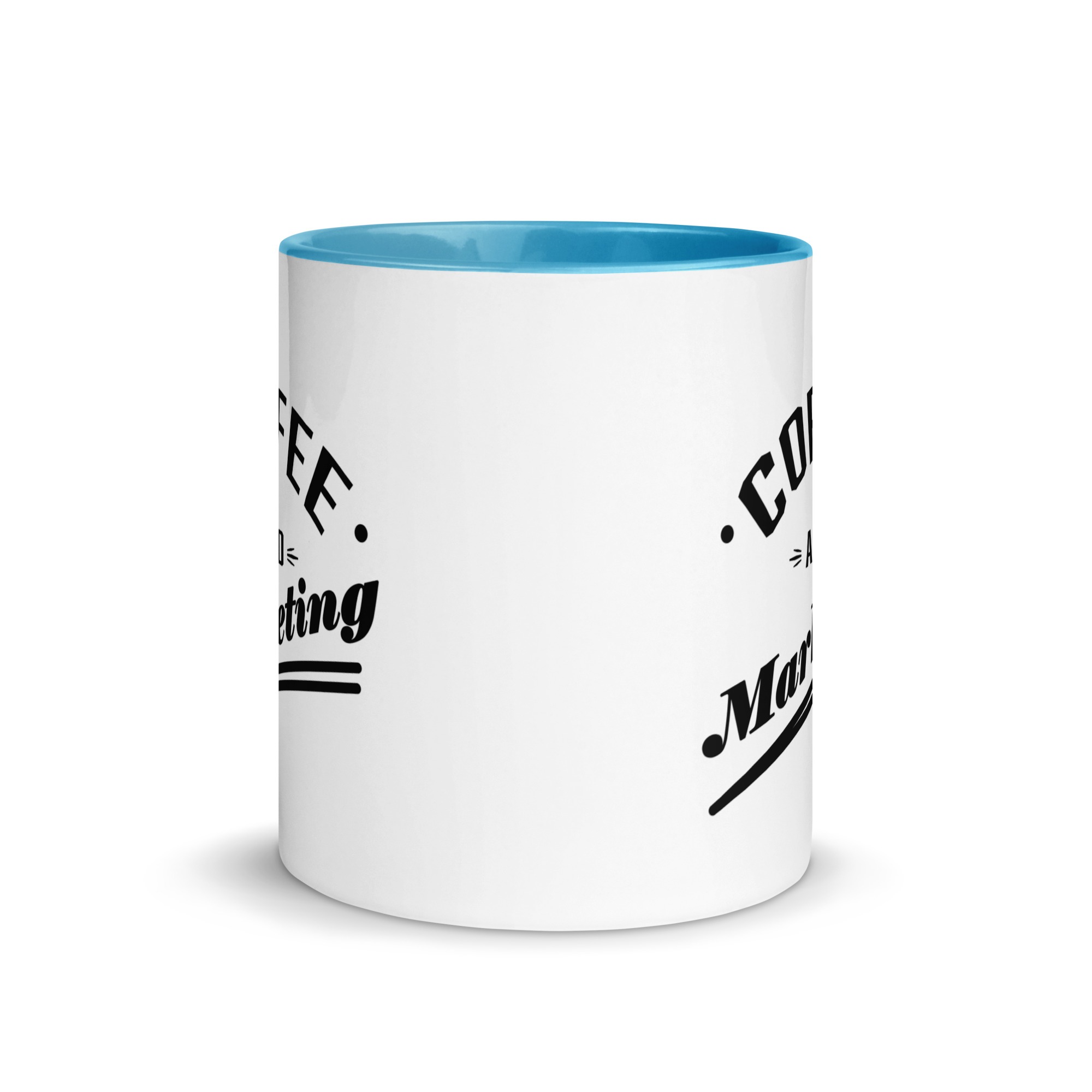 Coffe & Marketing - Kaffee - Tasse mit farbiger Innenseite – Bild 11