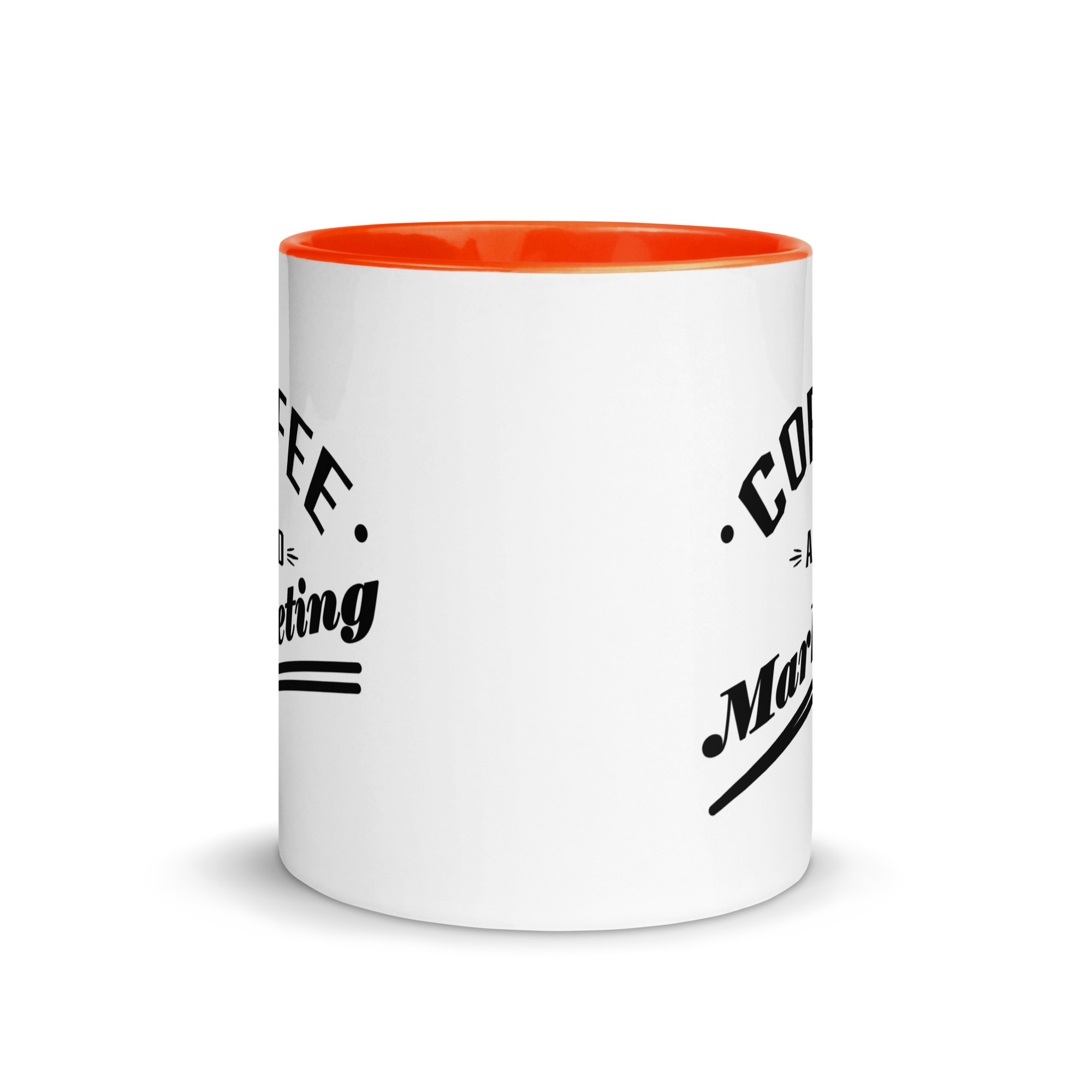 Coffe & Marketing - Kaffee - Tasse mit farbiger Innenseite – Bild 8