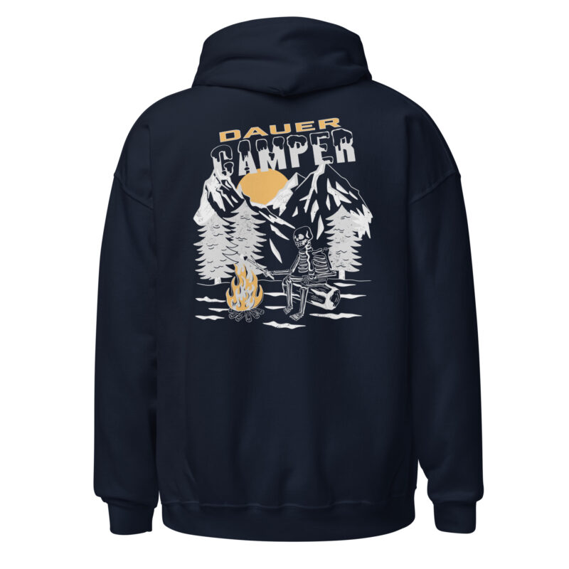 Dauercamper - Camping - Unisex-Kapuzenpullover