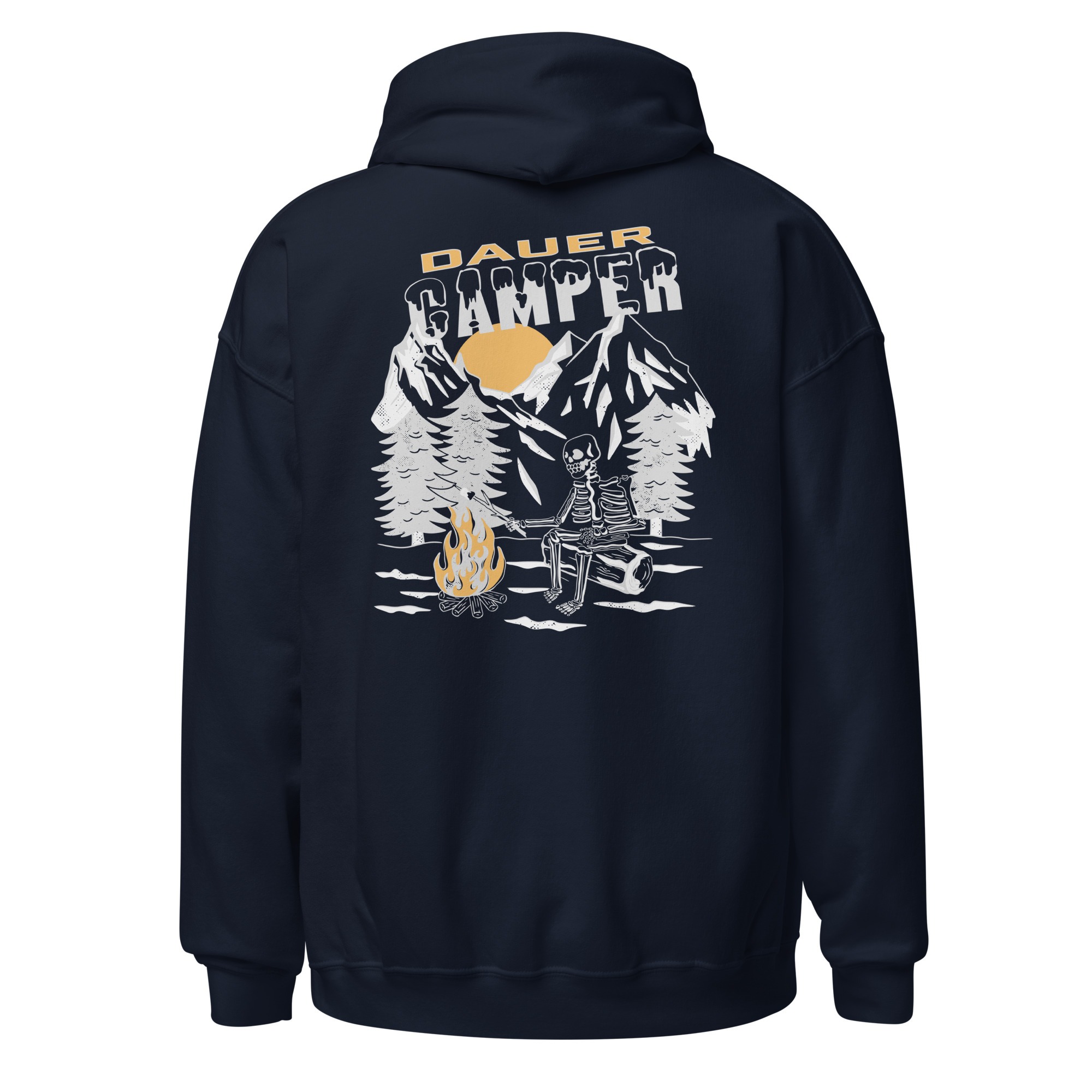 Dauercamper - Camping - Unisex-Kapuzenpullover