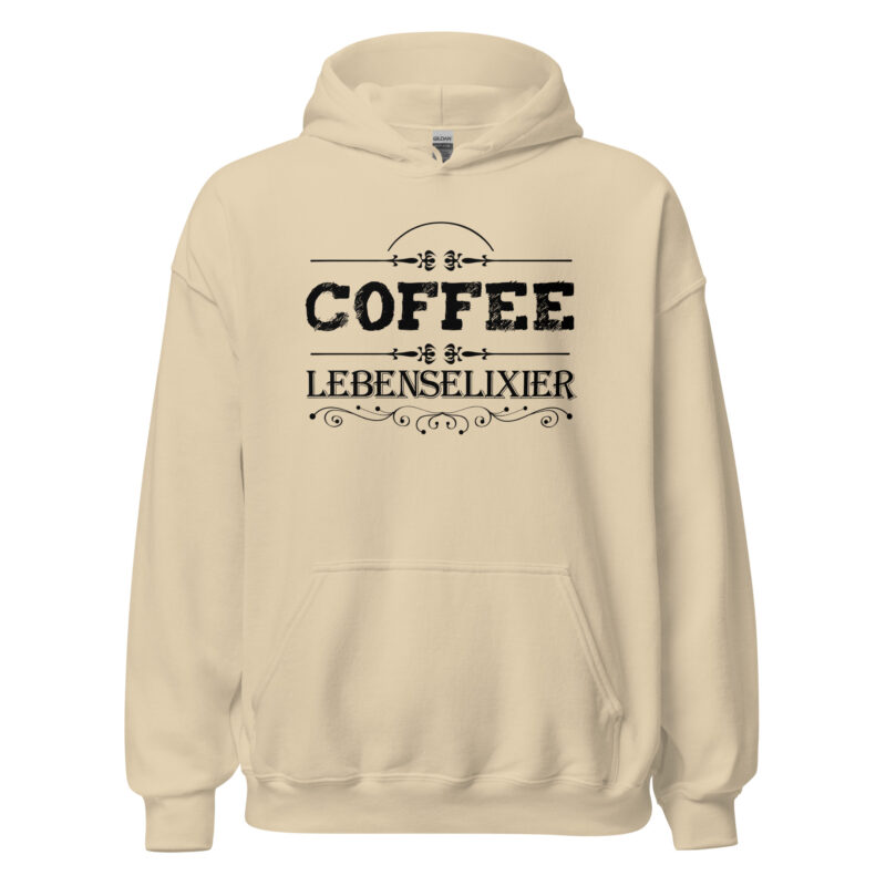 Kaffee Lebenselixier coffee - Unisex-Kapuzenpullover