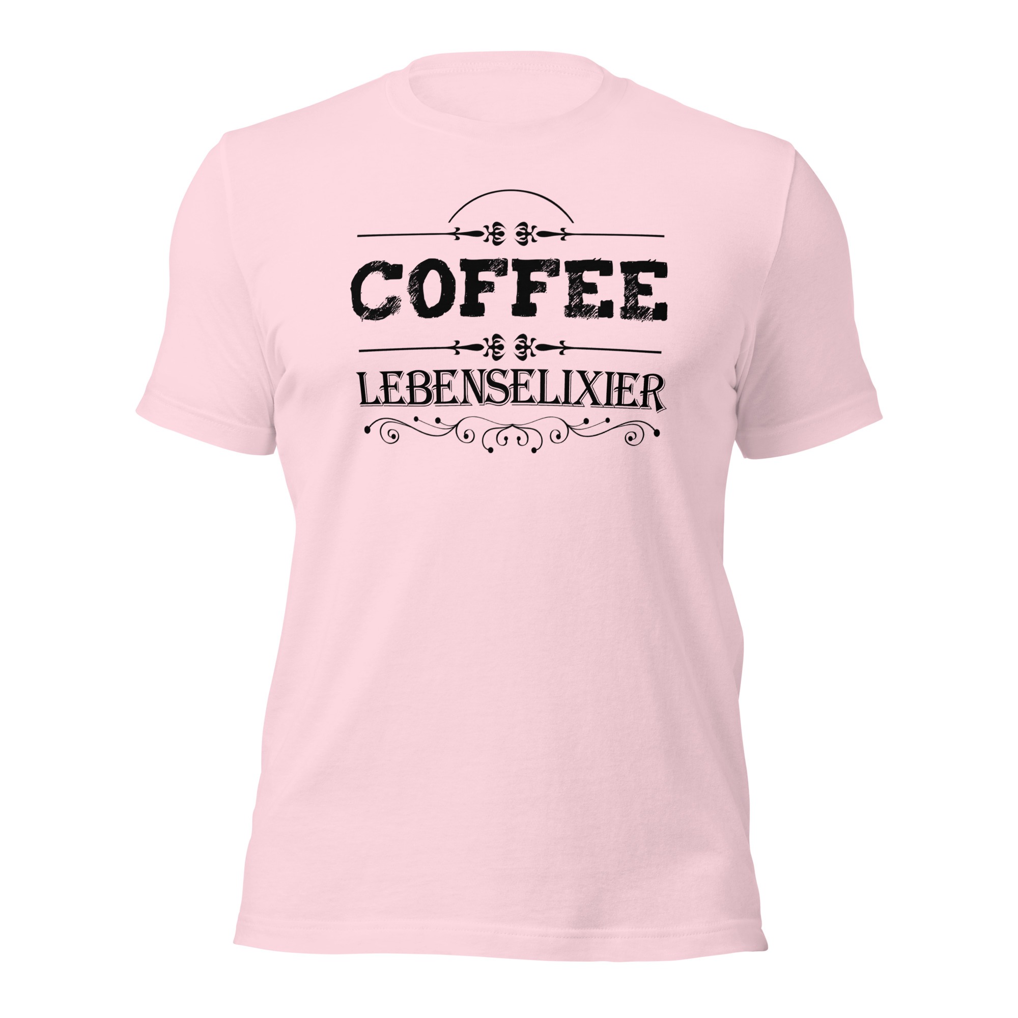 Kaffee Lebenselixier coffee - Damen-Unisex-T-Shirt – Bild 6