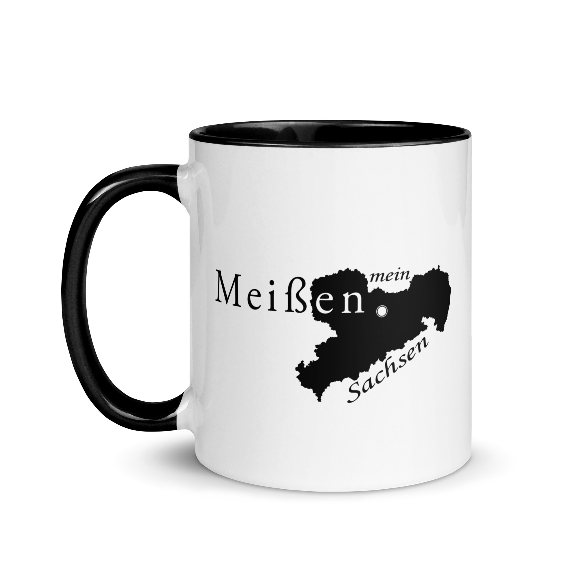 Meißen - mein Sachsen - Tasse mit farbiger Innenseite – Bild 4