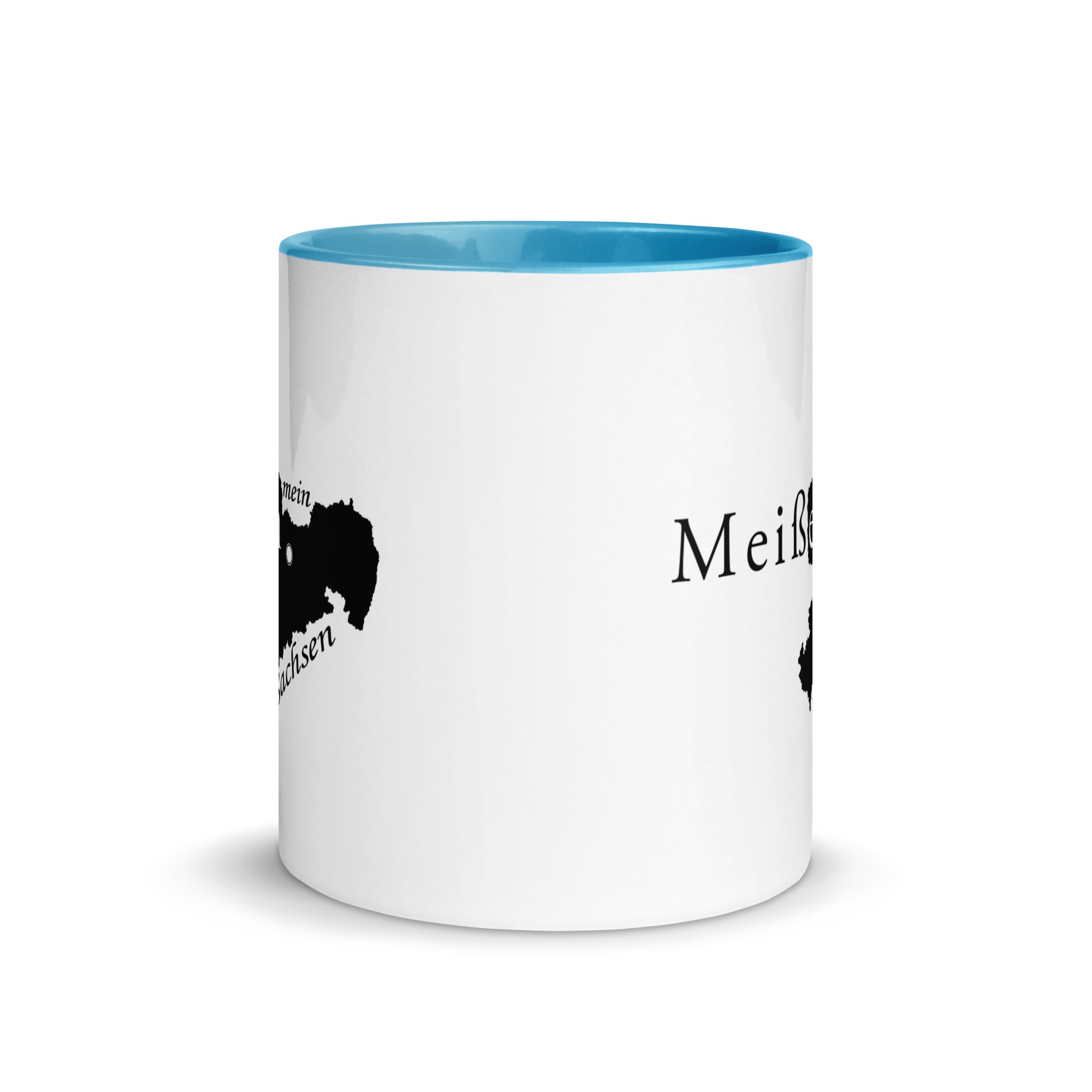 Meißen - mein Sachsen - Tasse mit farbiger Innenseite – Bild 11