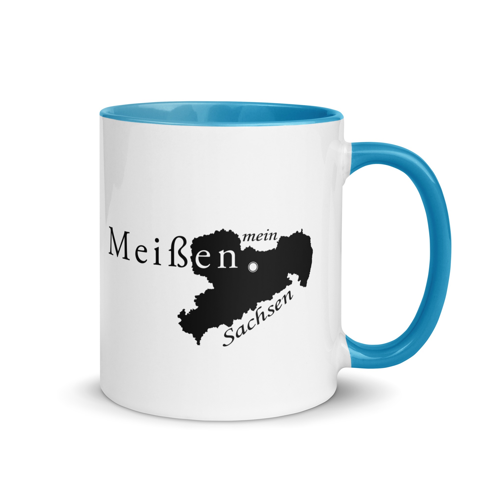 Meißen - mein Sachsen - Tasse mit farbiger Innenseite – Bild 10