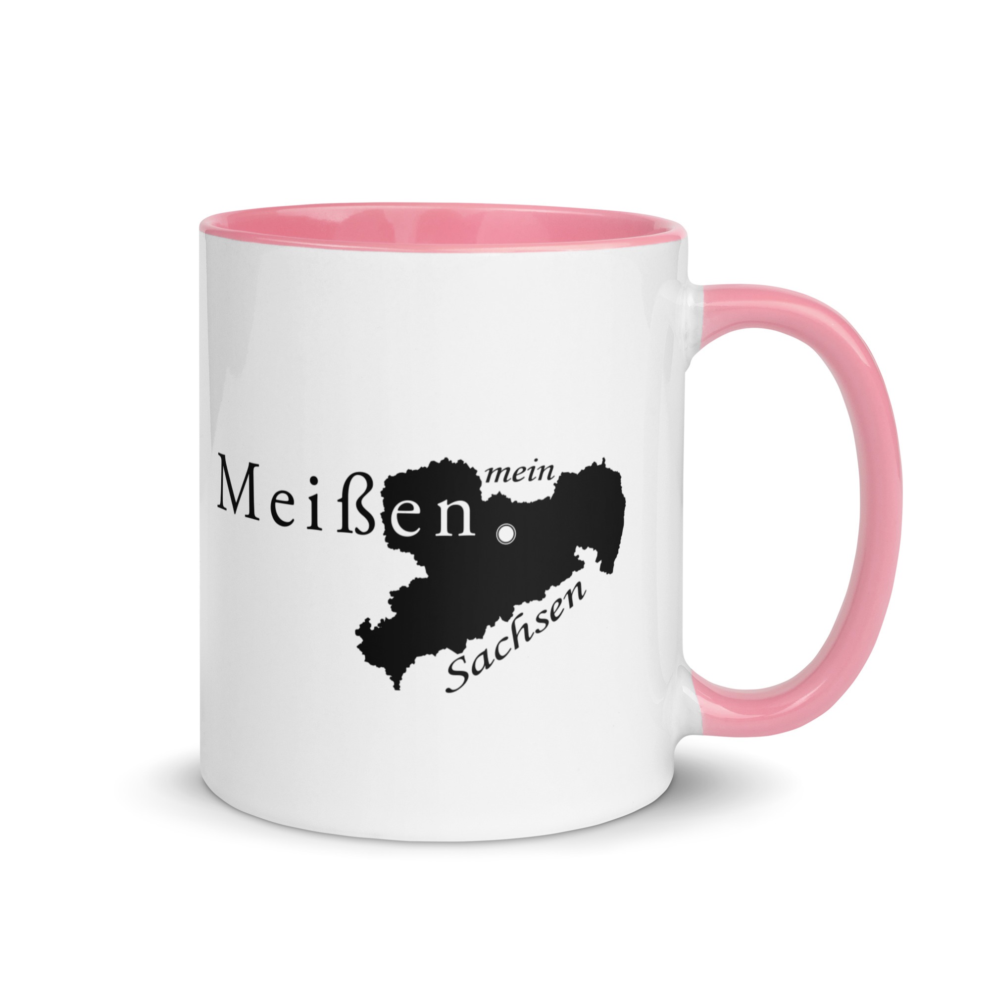 Meißen - mein Sachsen - Tasse mit farbiger Innenseite – Bild 13