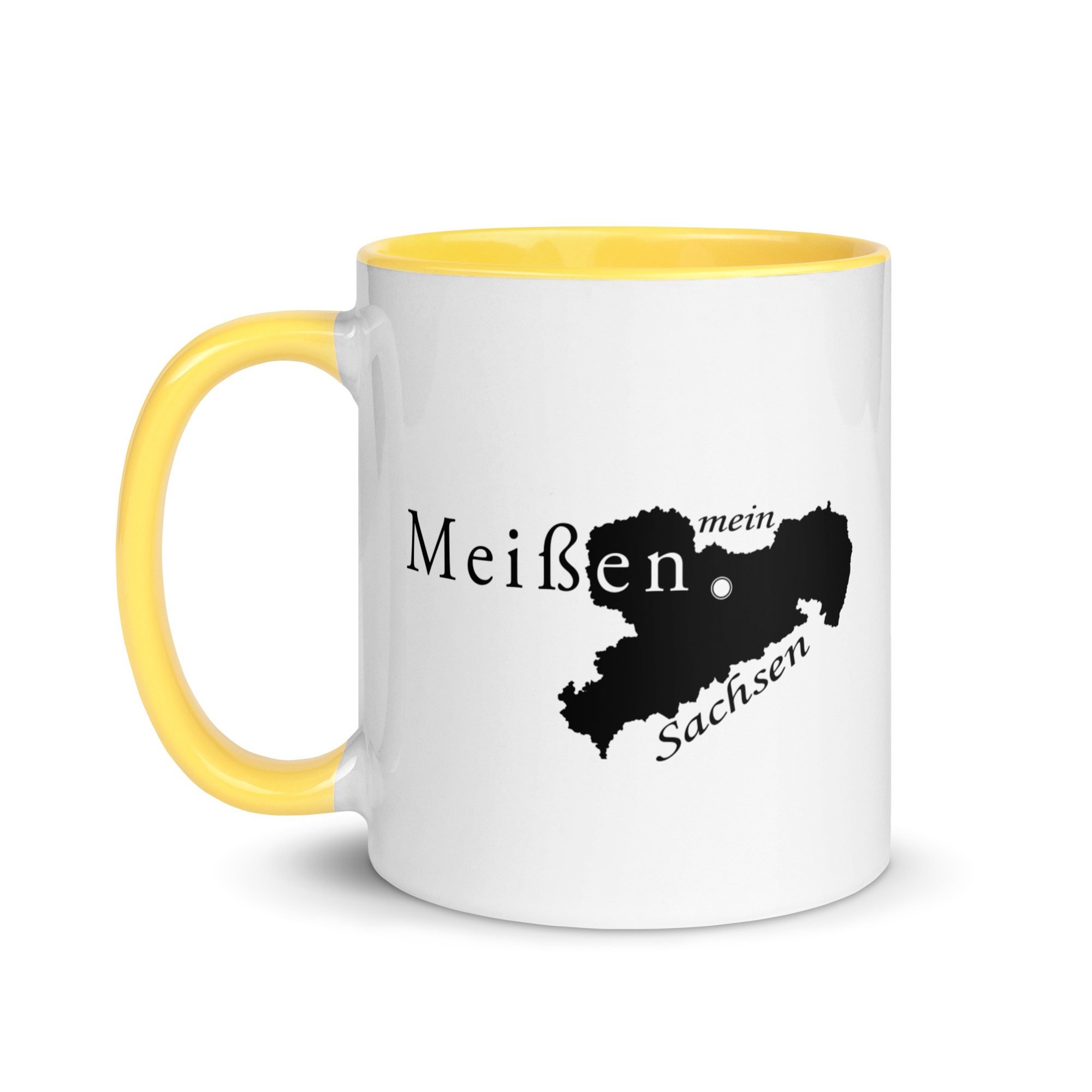 Meißen - mein Sachsen - Tasse mit farbiger Innenseite – Bild 18