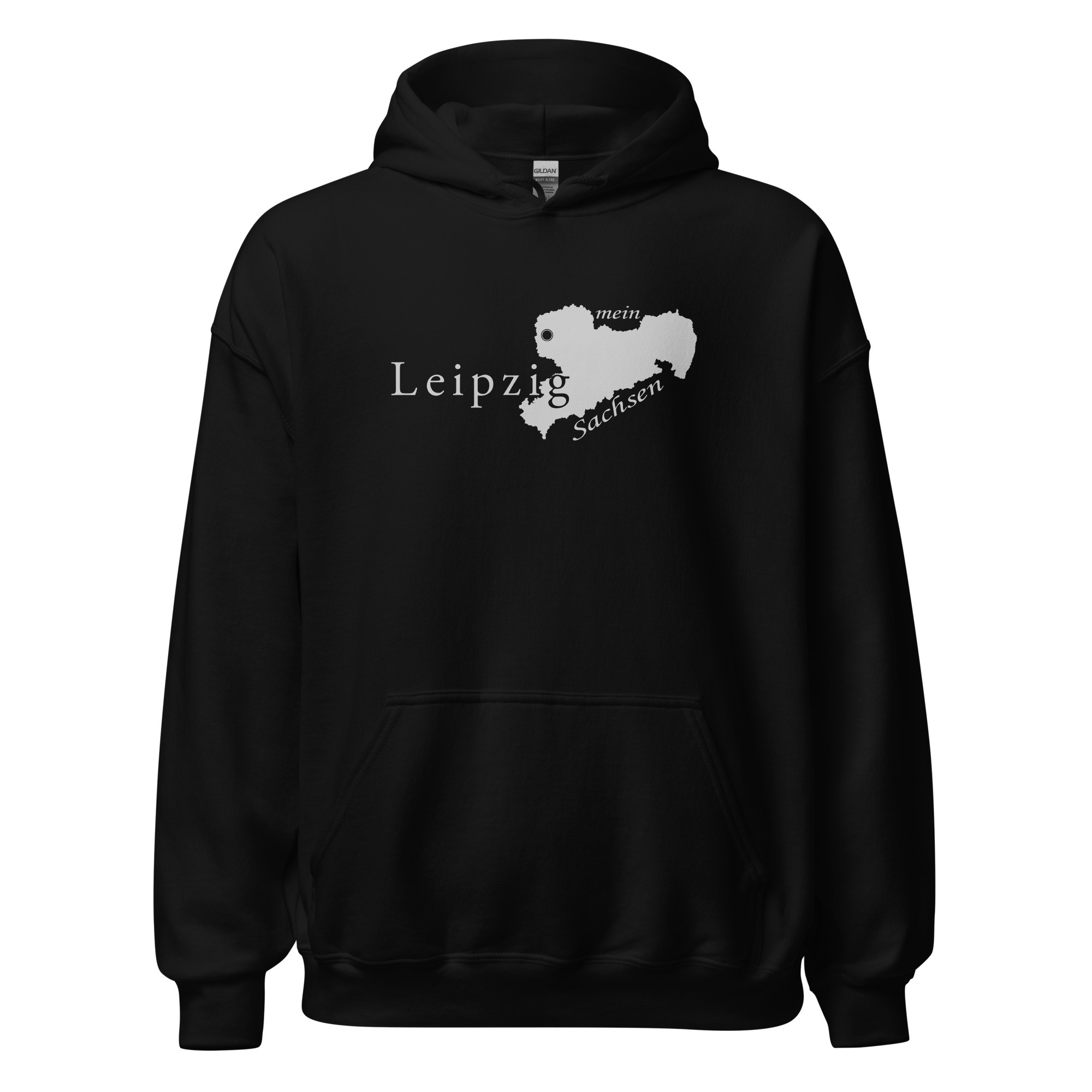 Leipzig - mein Sachsen - Unisex-Kapuzenpullover