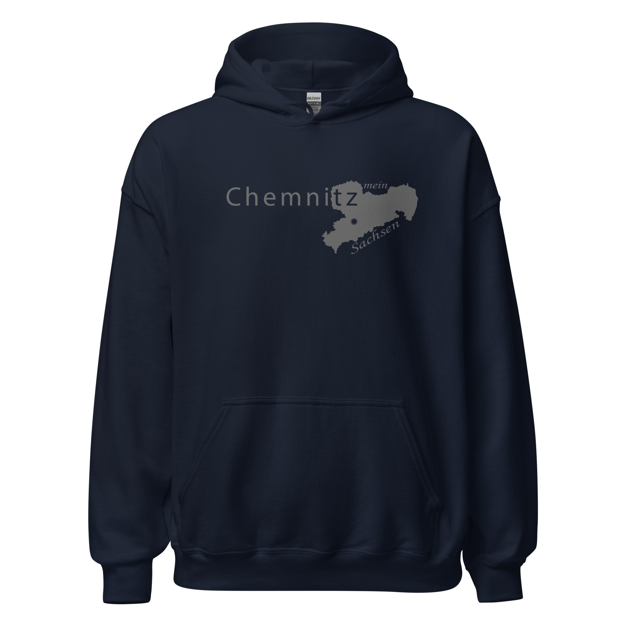 Chemnitz - mein Sachsen - Unisex-Kapuzenpullover