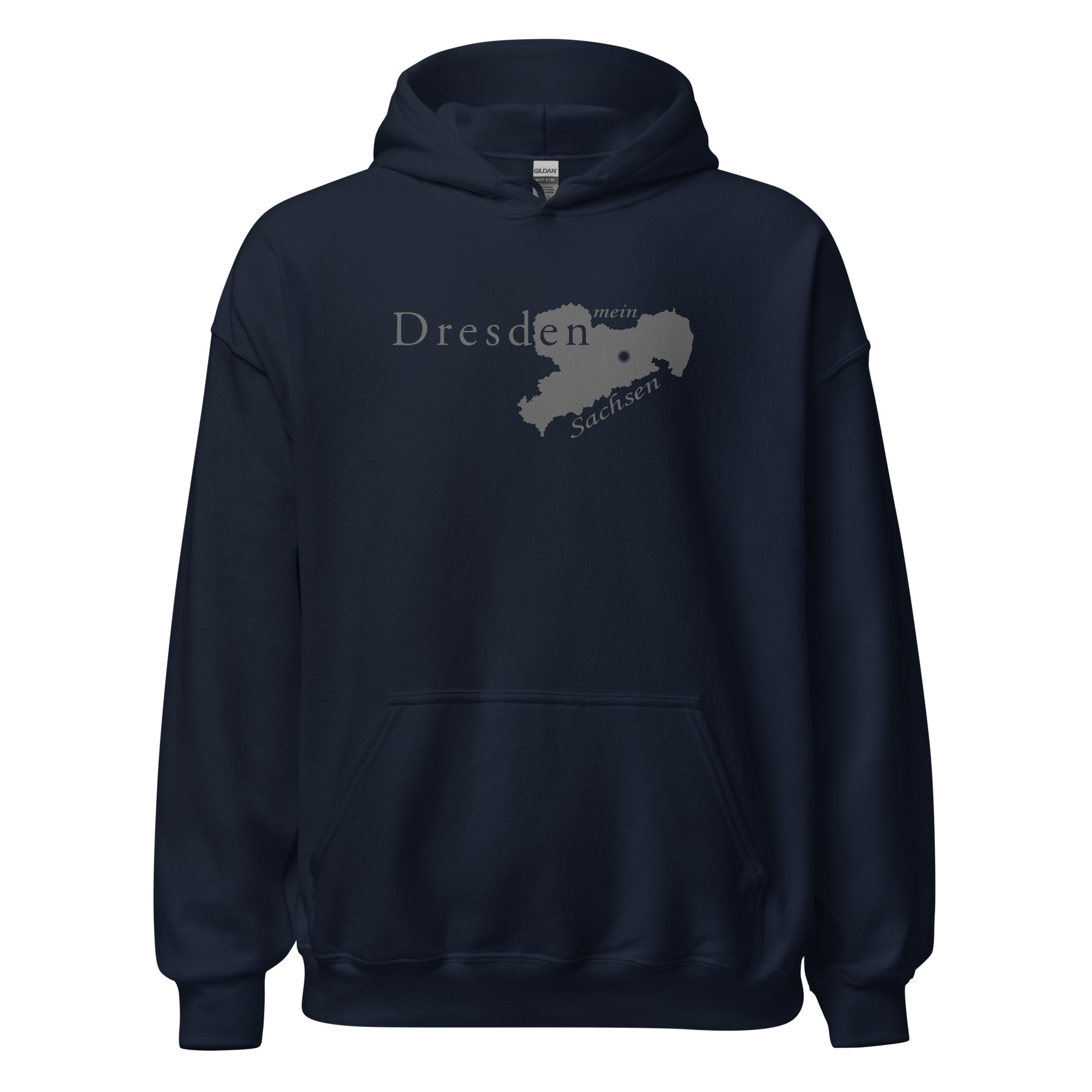 Dresden – mein Sachsen – Unisex-Kapuzenpullover – Bild 3