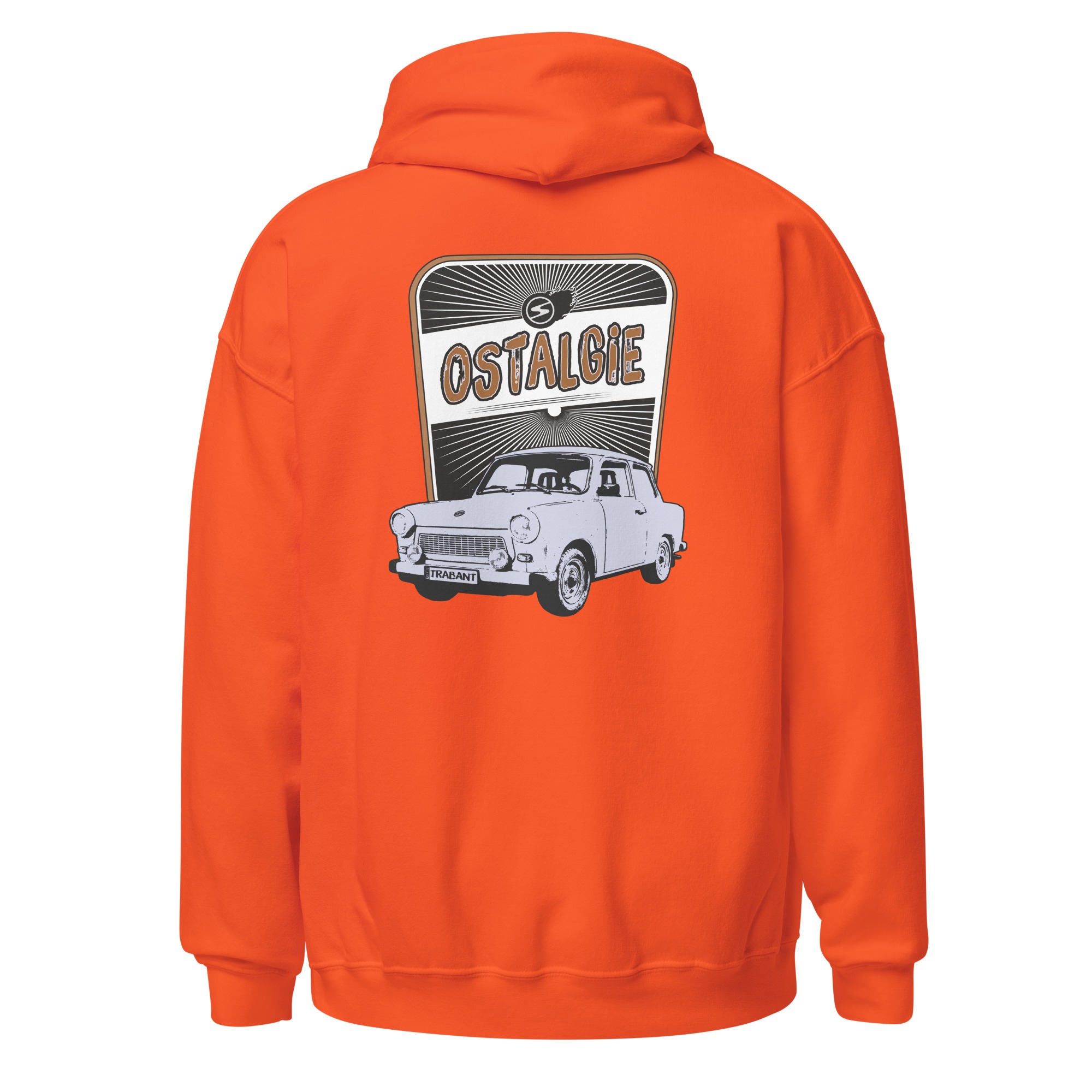 OSTALGIE - Trabant - 601 - DDR - Unisex-Kapuzenpullover – Bild 6