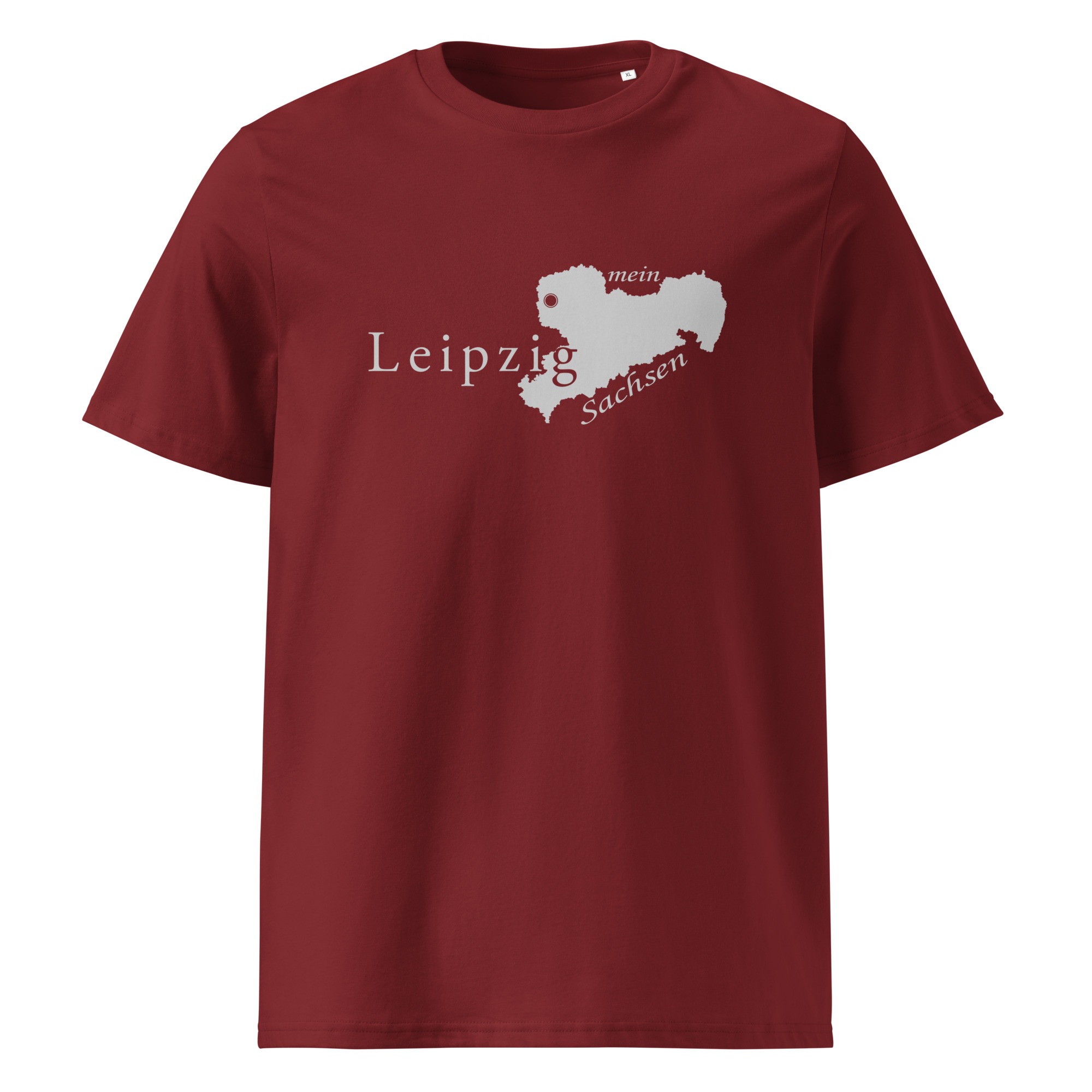 Leipzig – mein Sachsen – Unisex-Bio-Baumwoll-T-Shirt