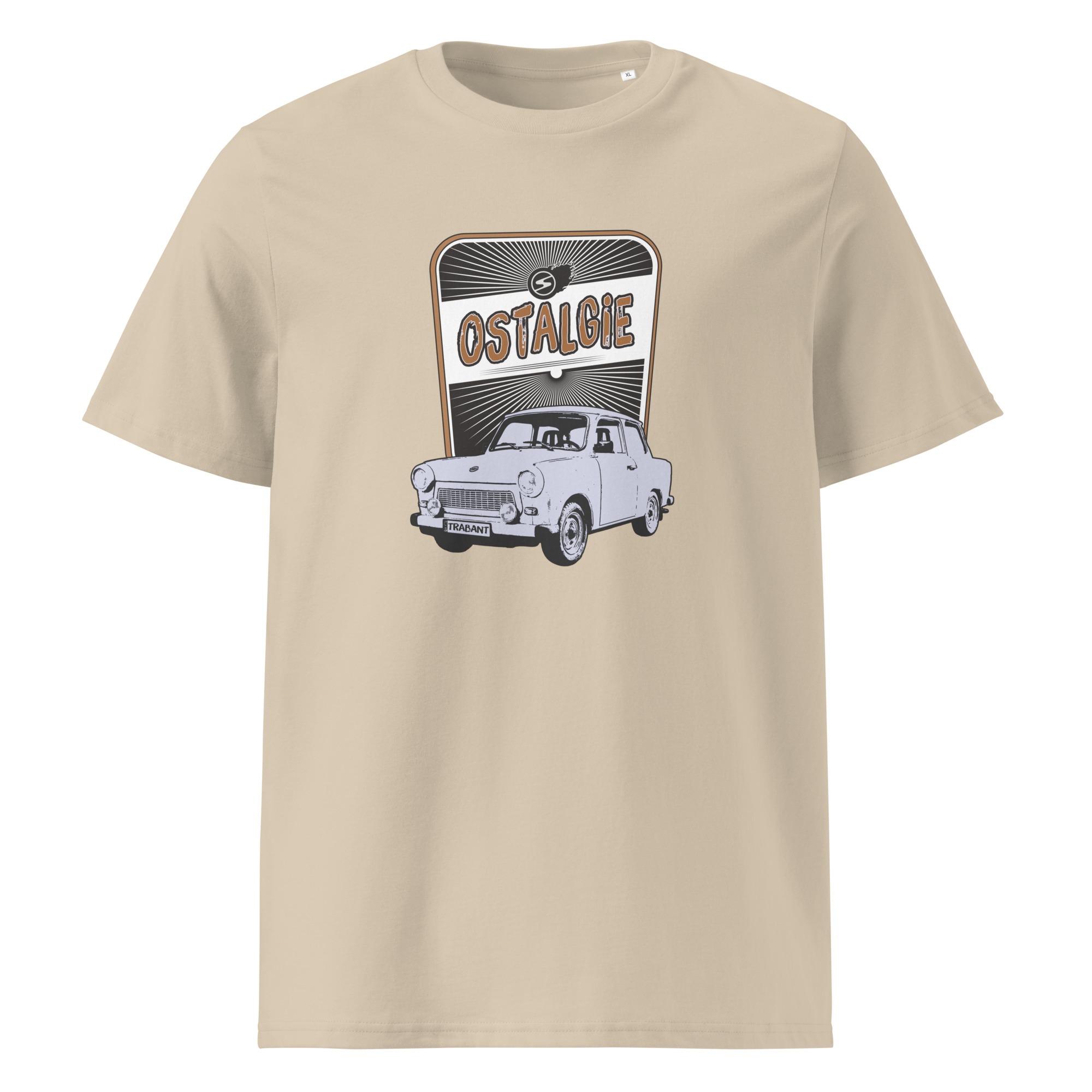 OSTALGIE - Trabant - 601 - DDR - Unisex-Bio-Baumwoll-T-Shirt – Bild 6