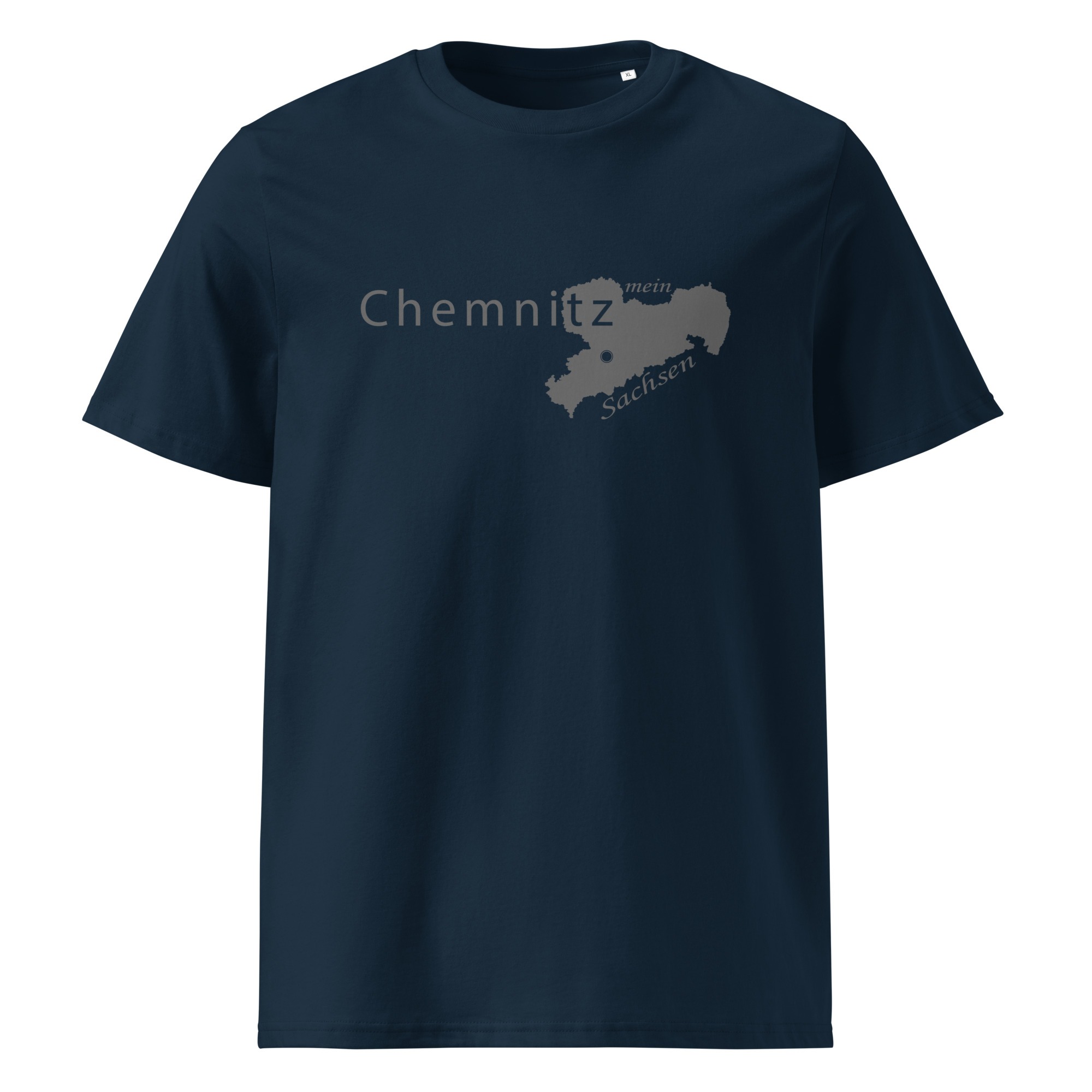 Chemnitz - mein Sachsen - Unisex-Bio-Baumwoll-T-Shirt