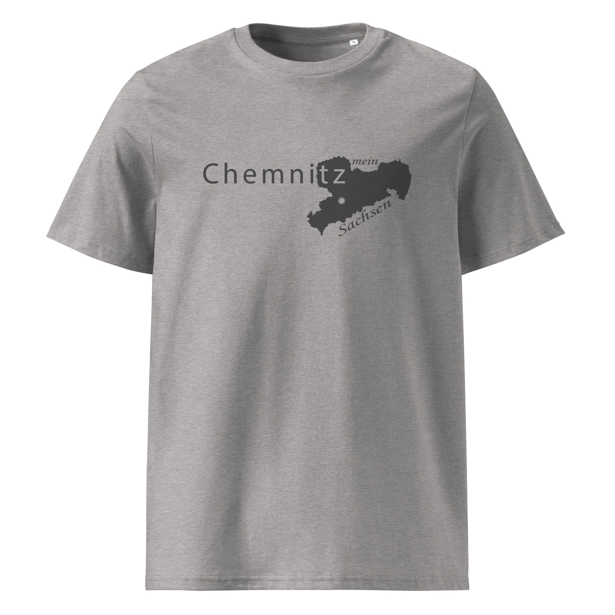 Chemnitz - mein Sachsen - Unisex-Bio-Baumwoll-T-Shirt – Bild 3