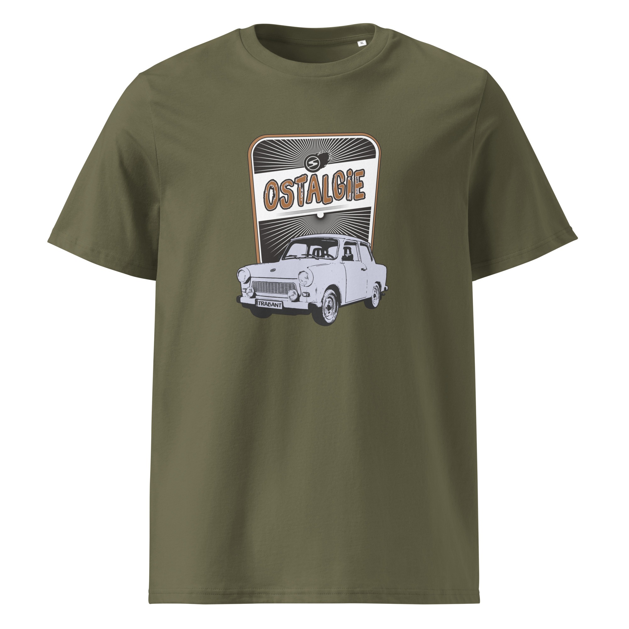 OSTALGIE - Trabant - 601 - DDR - Unisex-Bio-Baumwoll-T-Shirt