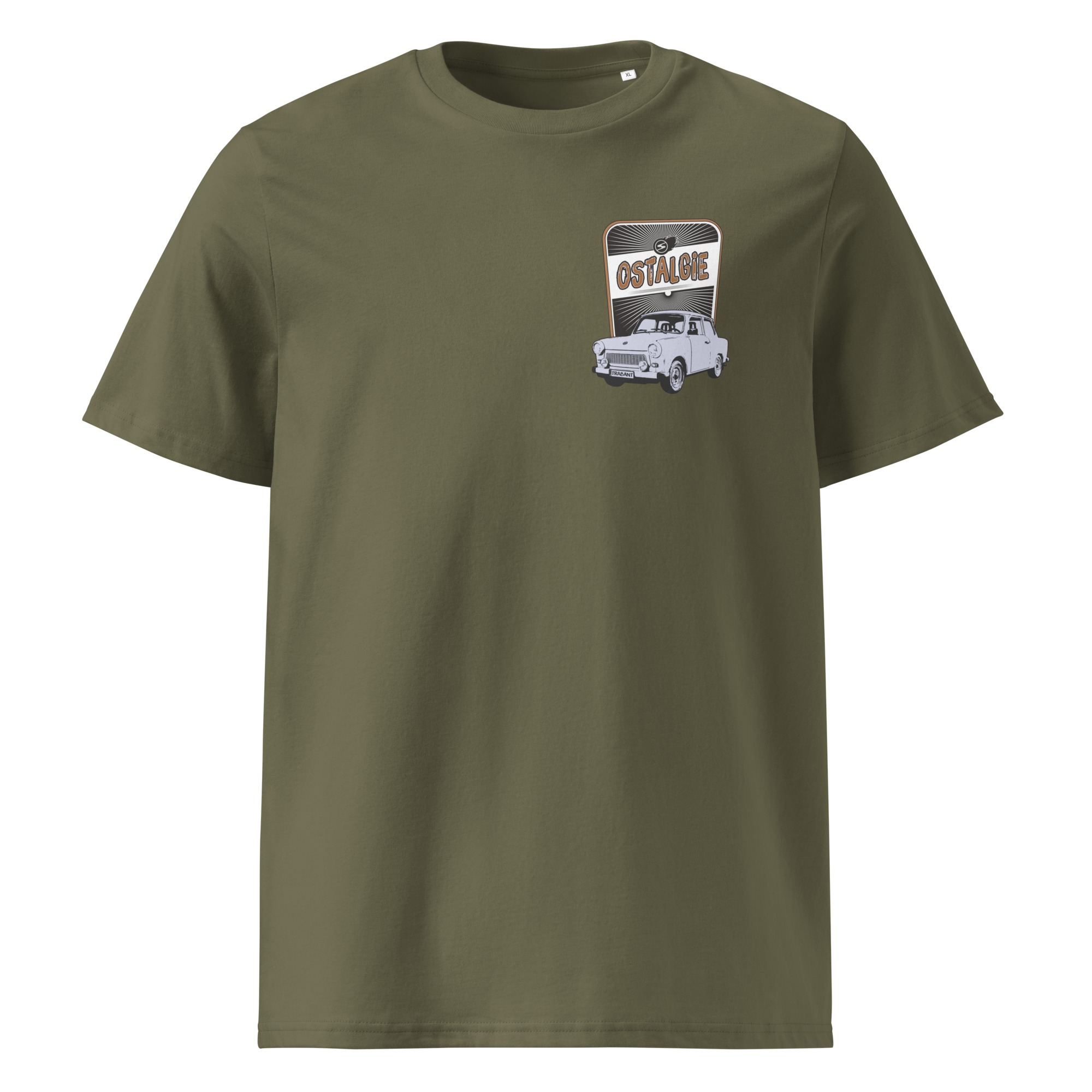OSTALGIE - Trabant - 601 - DDR - Unisex-Bio-Baumwoll-T-Shirt – Bild 6