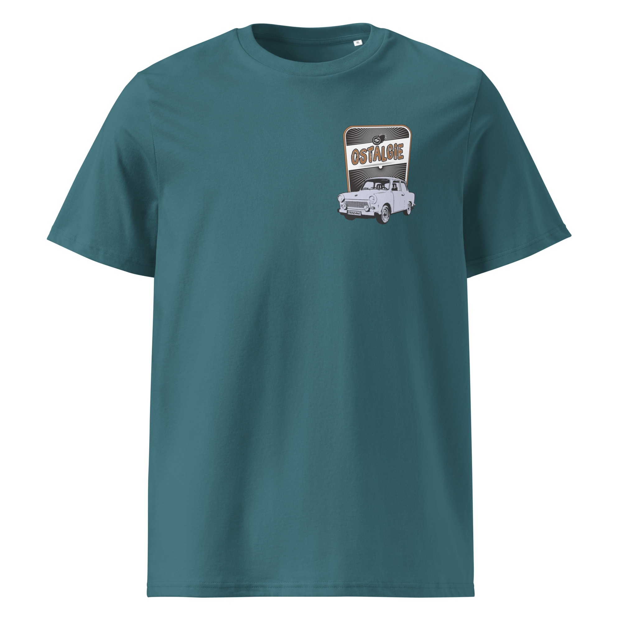 OSTALGIE - Trabant - 601 - DDR - Unisex-Bio-Baumwoll-T-Shirt – Bild 5