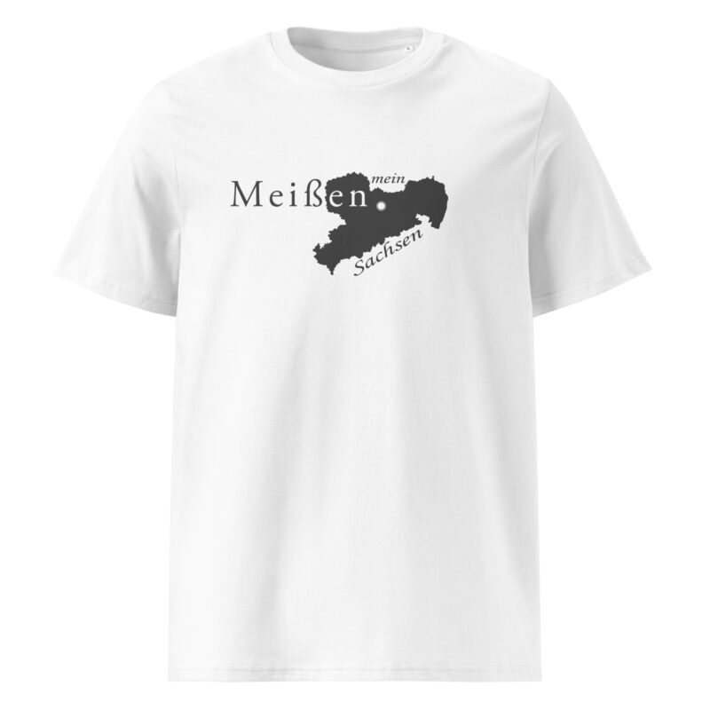 Meißen – mein Sachsen – Unisex-Bio-Baumwoll-T-Shirt