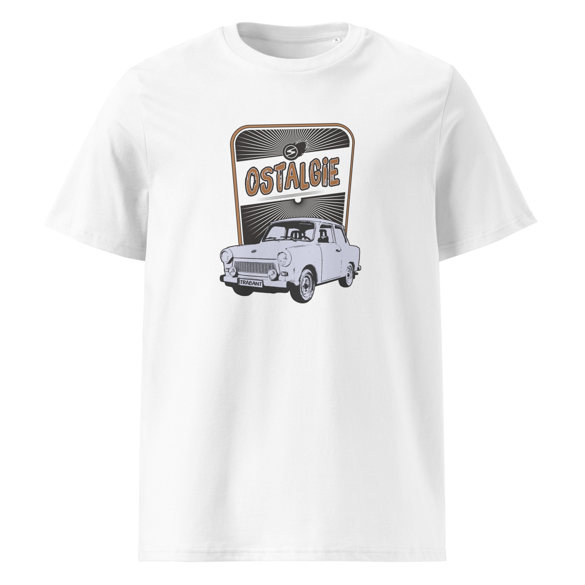 OSTALGIE - Trabant - 601 - DDR - Unisex-Bio-Baumwoll-T-Shirt – Bild 7