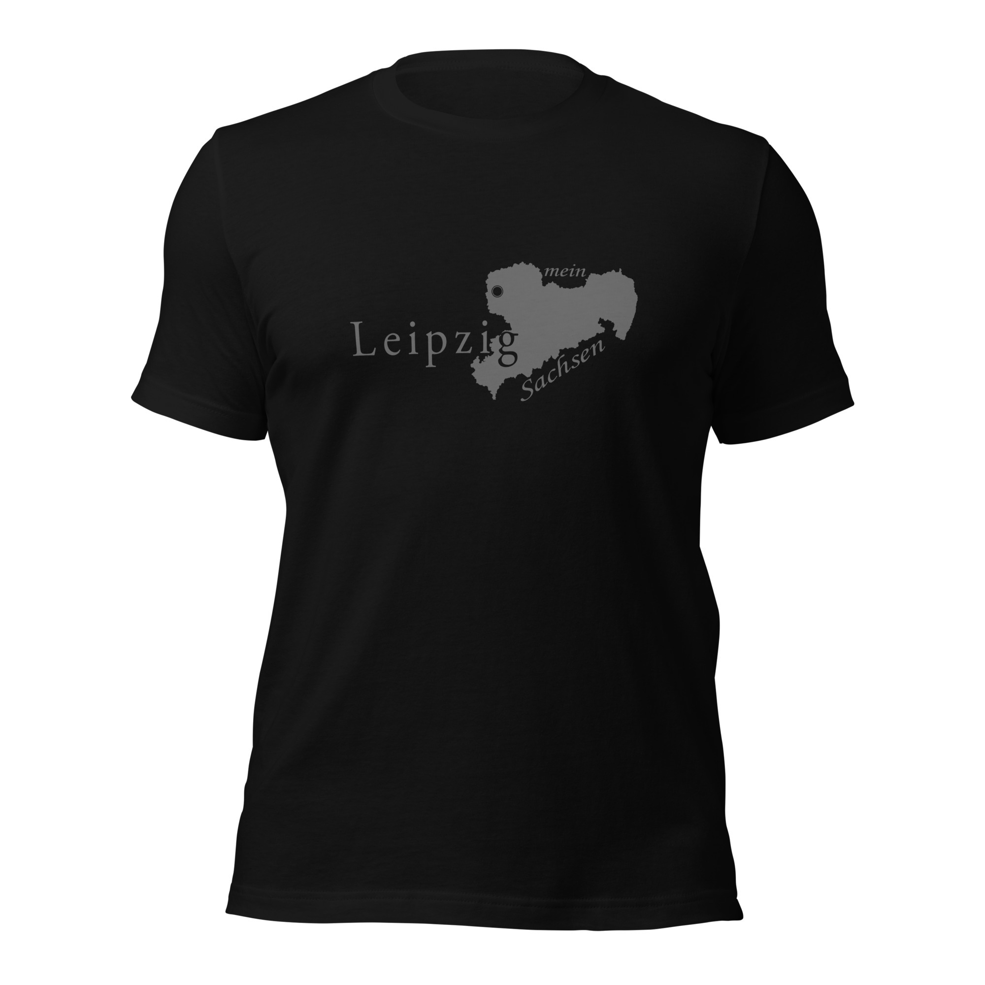 Leipzig - mein Sachsen - Damen-Unisex-T-Shirt – Bild 3