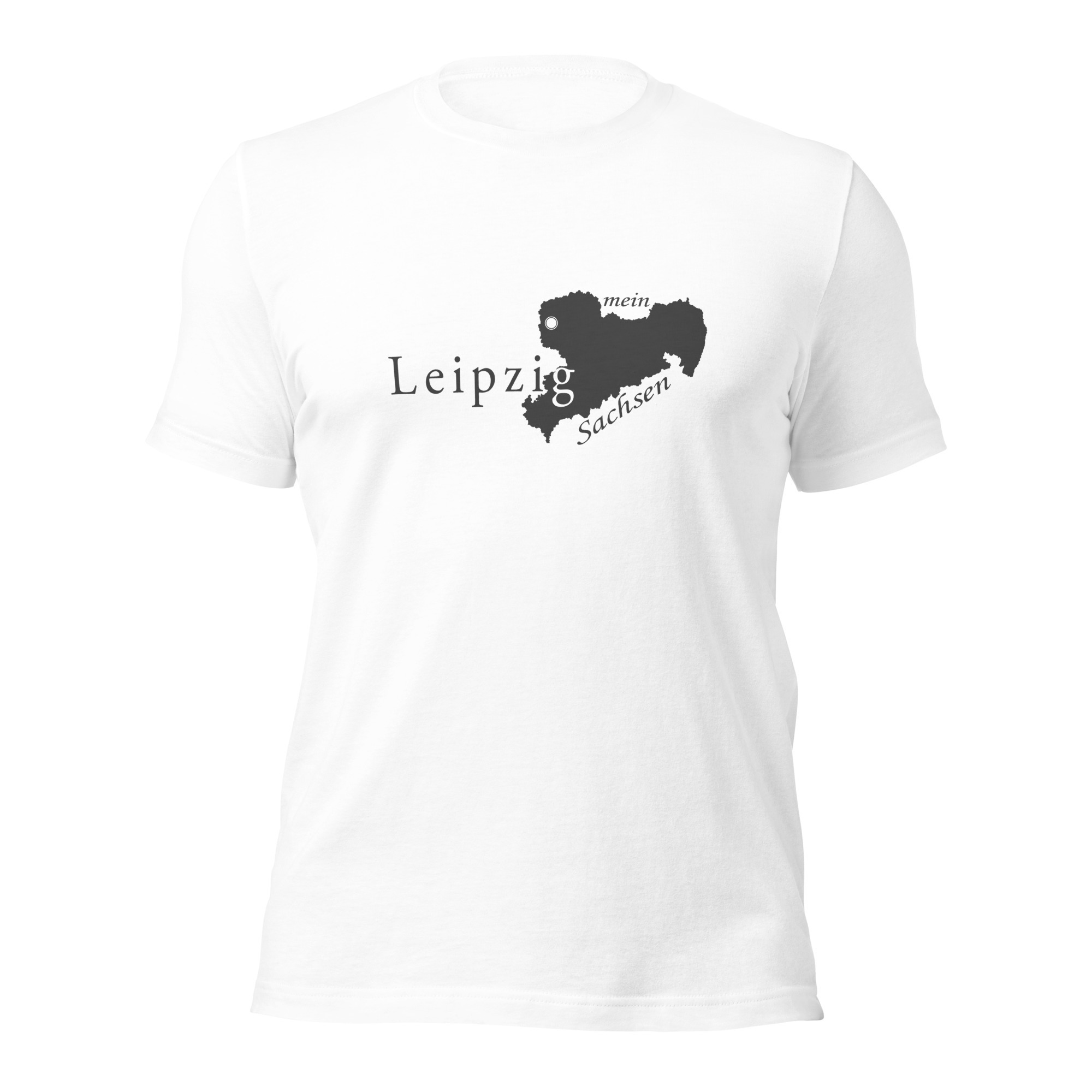 Leipzig - mein Sachsen - Damen-Unisex-T-Shirt – Bild 7