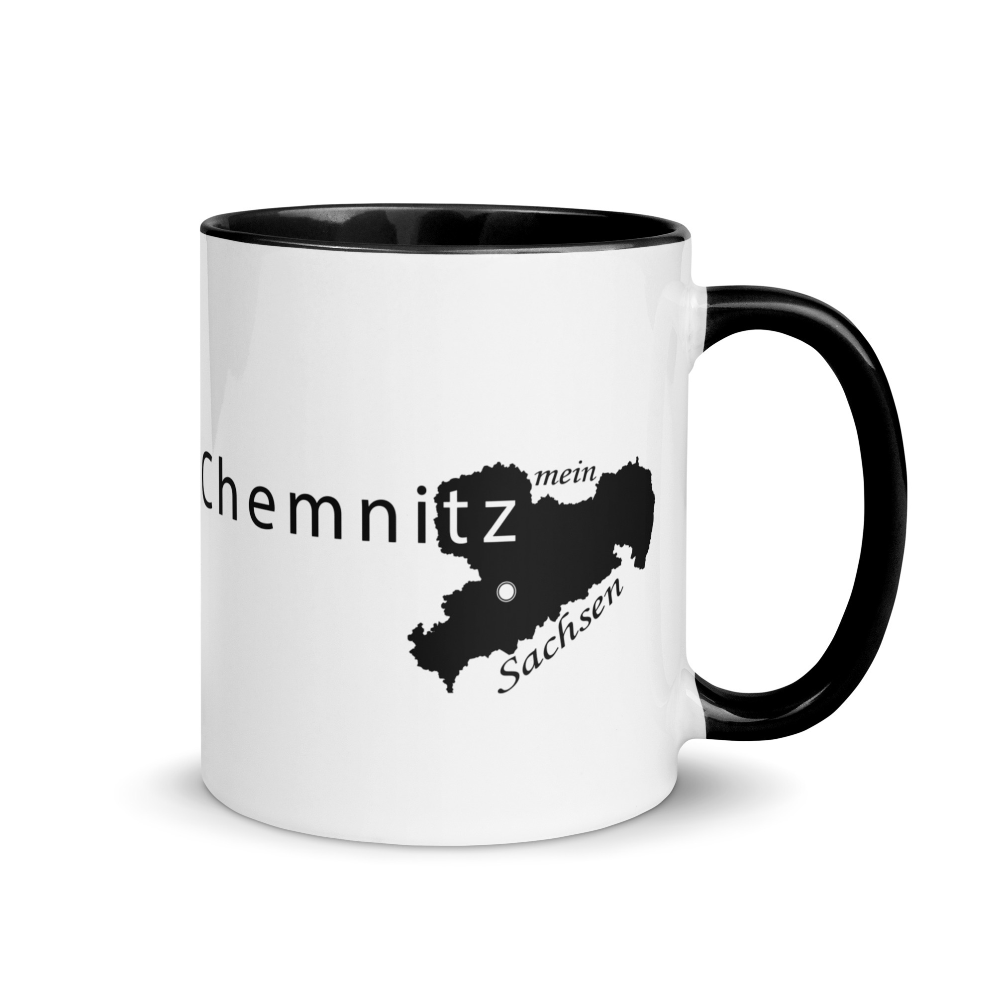 Chemnitz - mein Sachsen - Tasse mit farbiger Innenseite