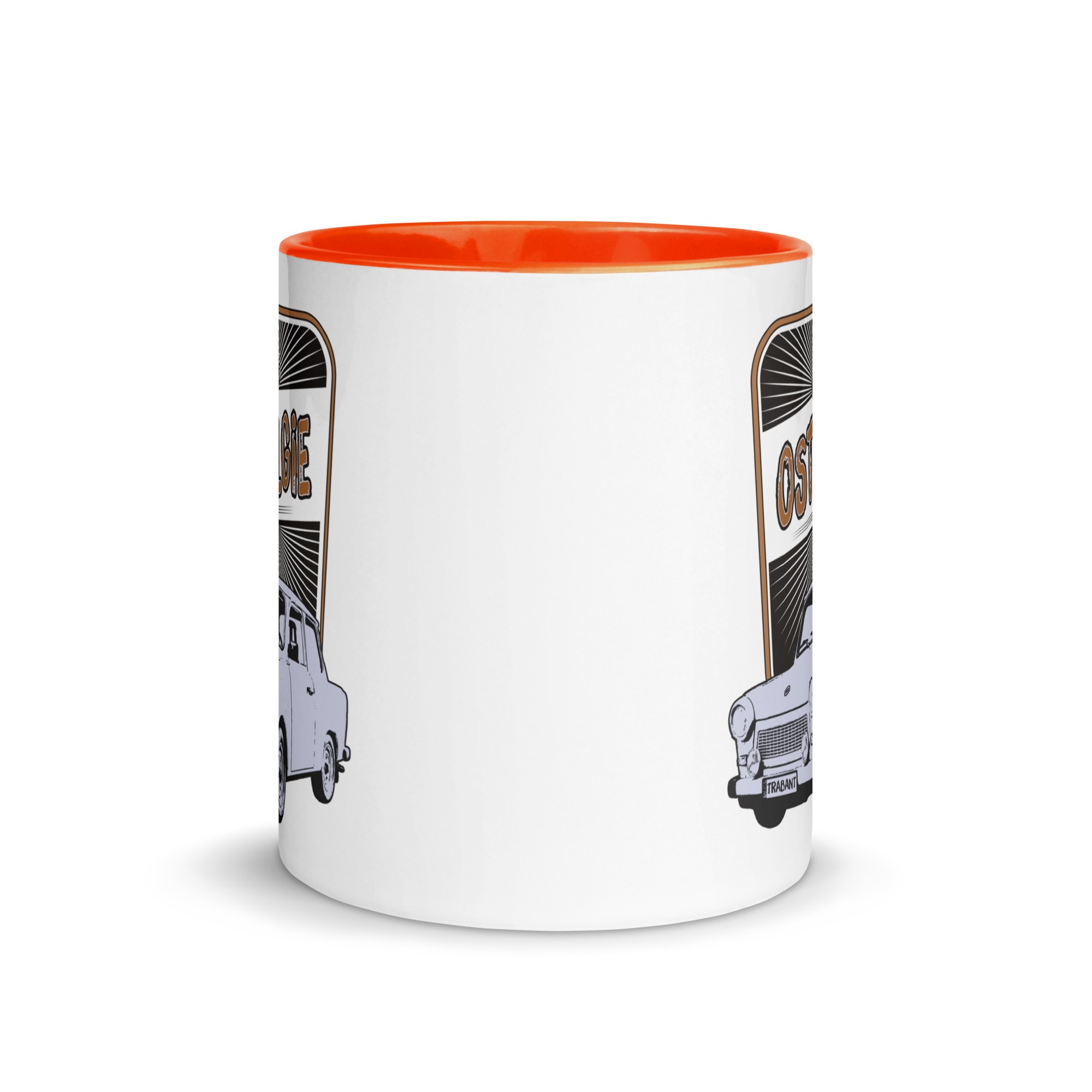 OSTALGIE - Trabant - 601 - DDR - Tasse mit farbiger Innenseite – Bild 8