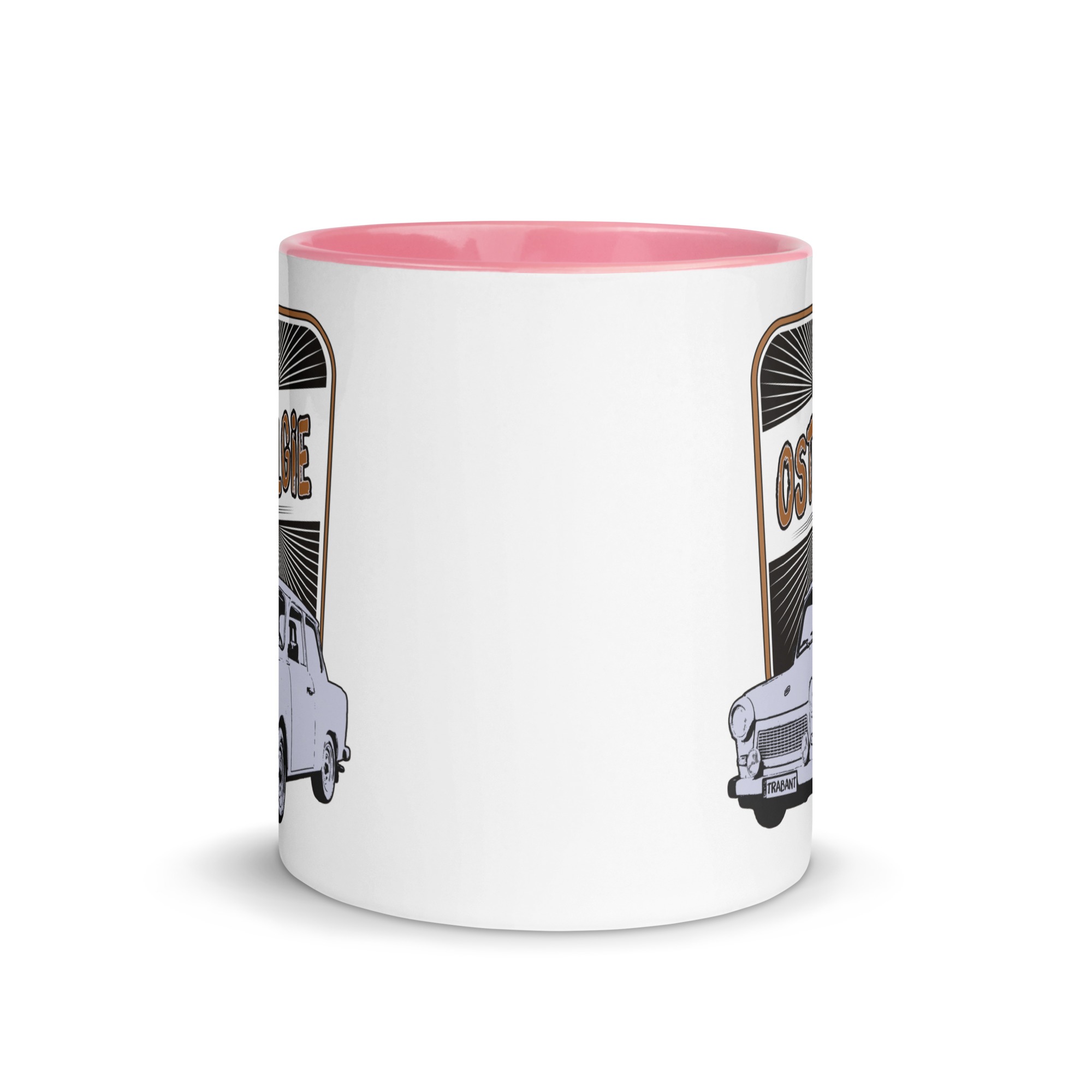 OSTALGIE - Trabant - 601 - DDR - Tasse mit farbiger Innenseite – Bild 14