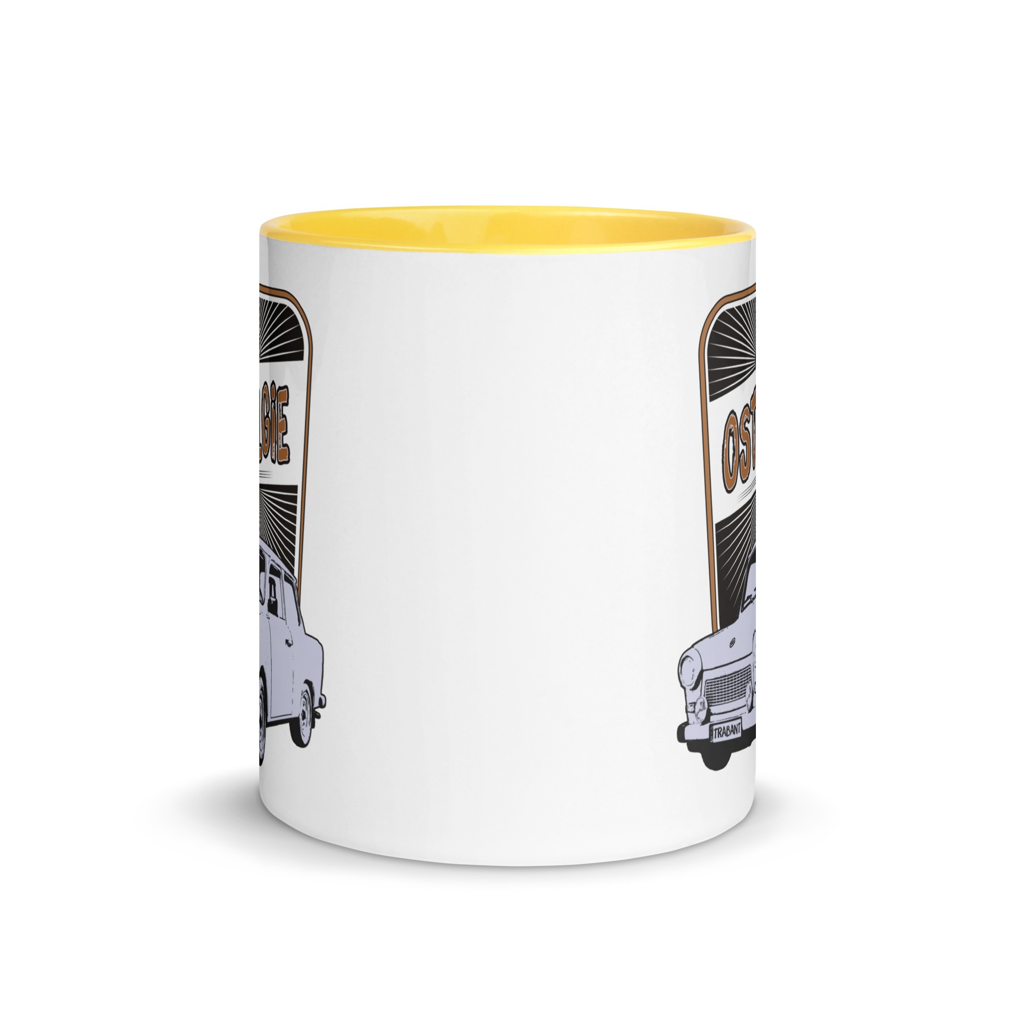 OSTALGIE - Trabant - 601 - DDR - Tasse mit farbiger Innenseite – Bild 17