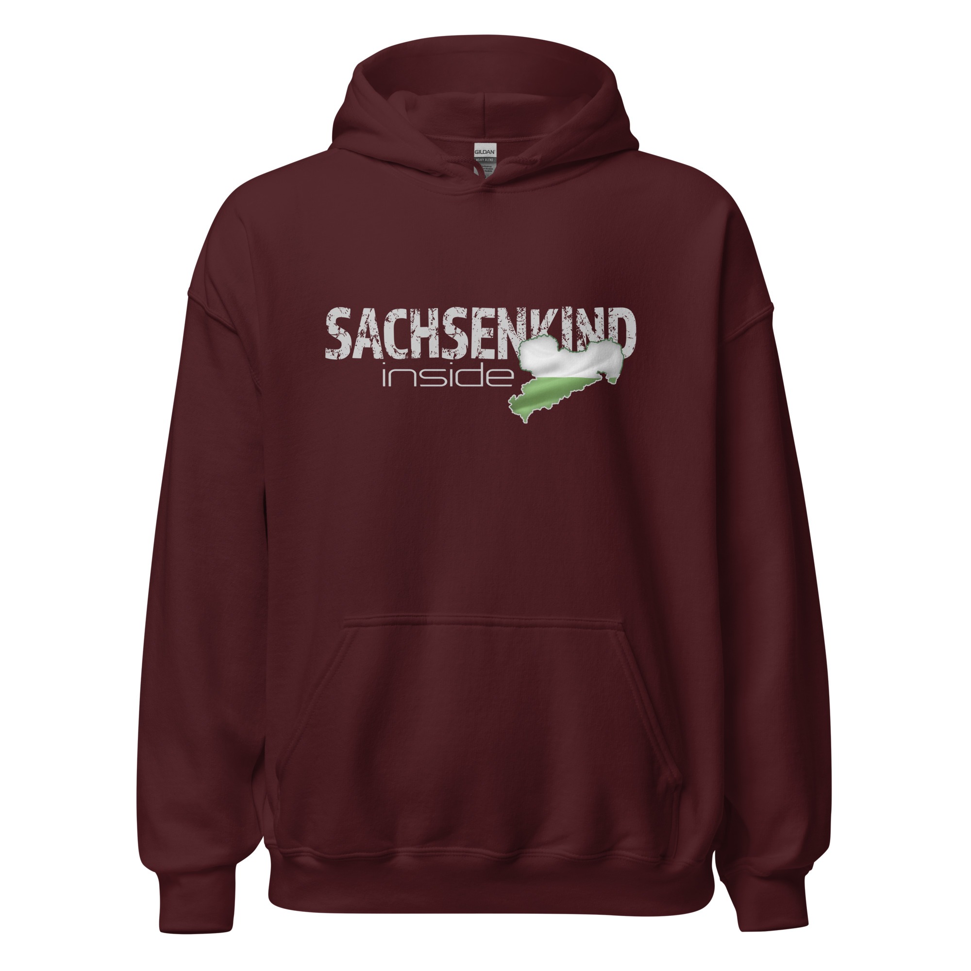 SACHSENKIND - Inside - Unisex-Kapuzenpullover – Bild 3