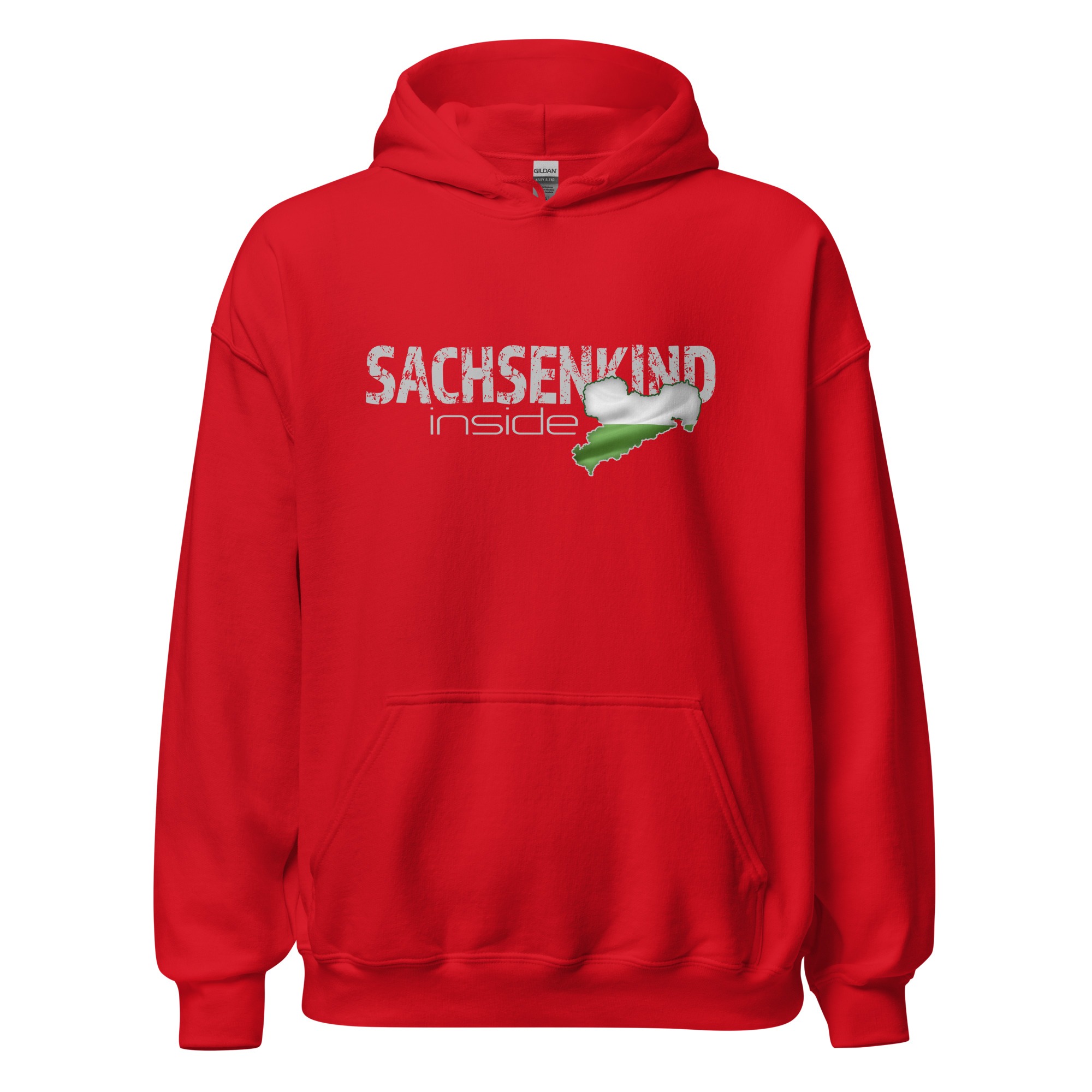 SACHSENKIND - Inside - Unisex-Kapuzenpullover – Bild 4